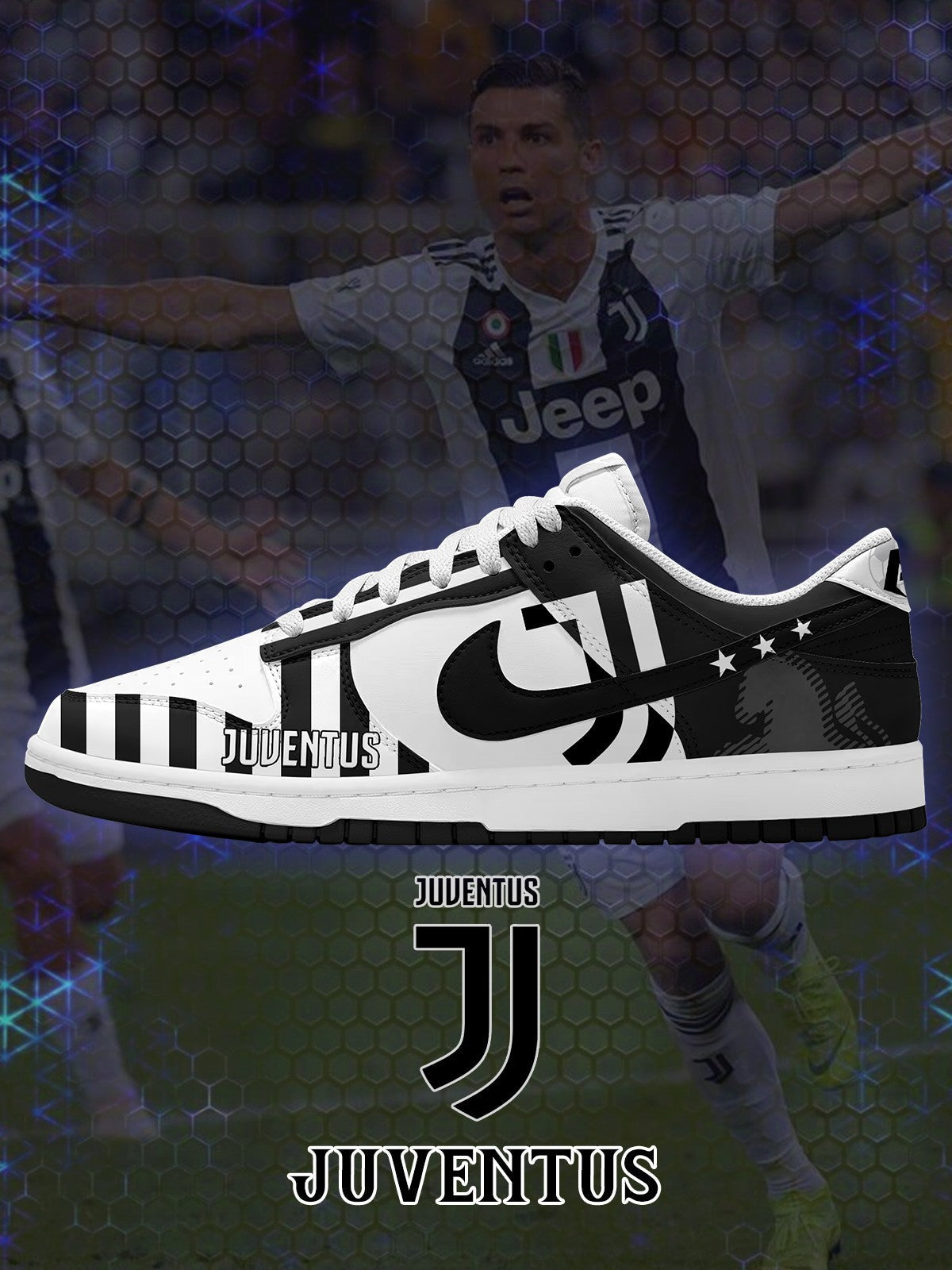 Juve V.1 Custom Court-Low Sneakers
