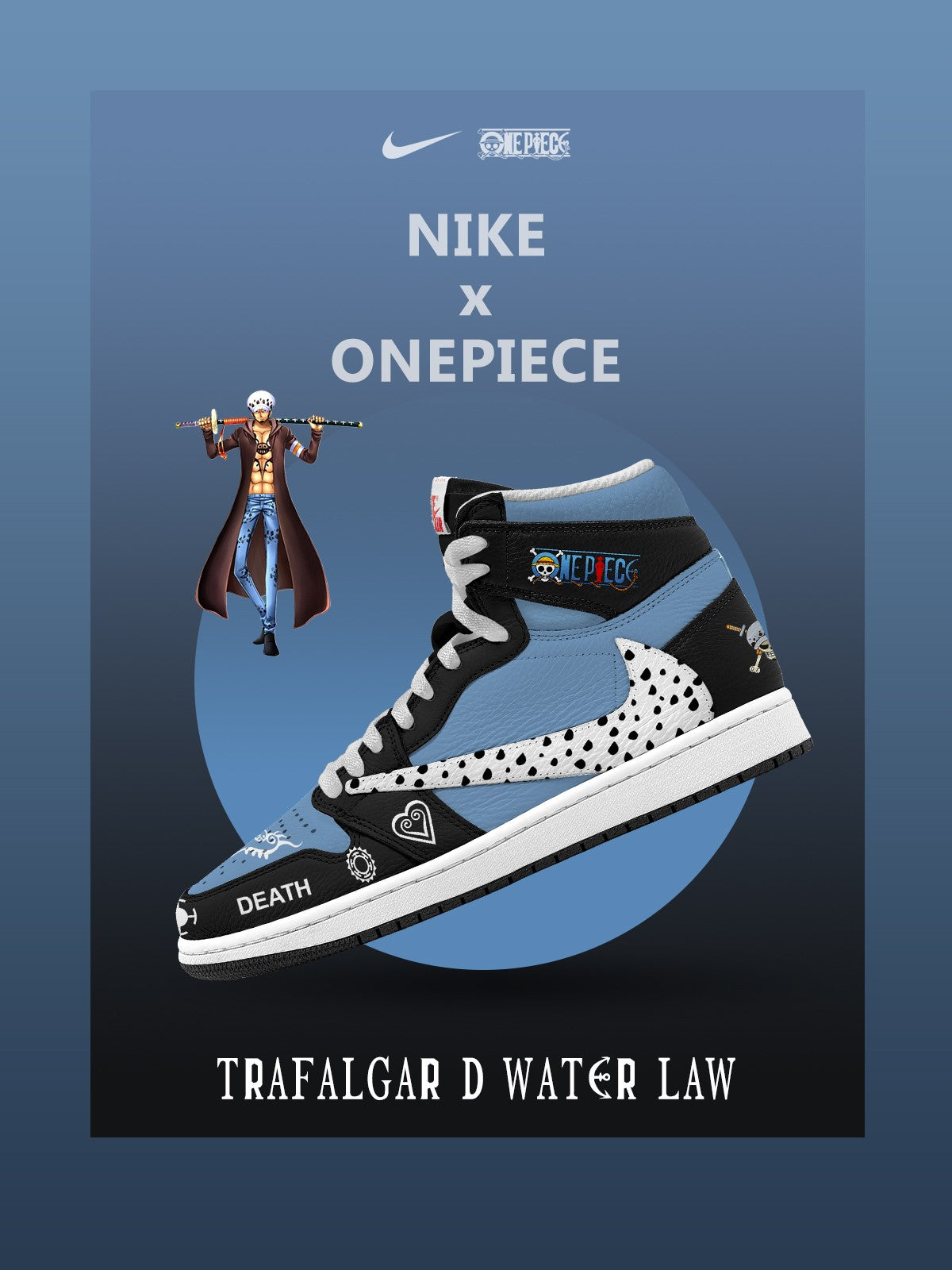 Ténis Trafalgar D. Water Law V.2 Custom TS High