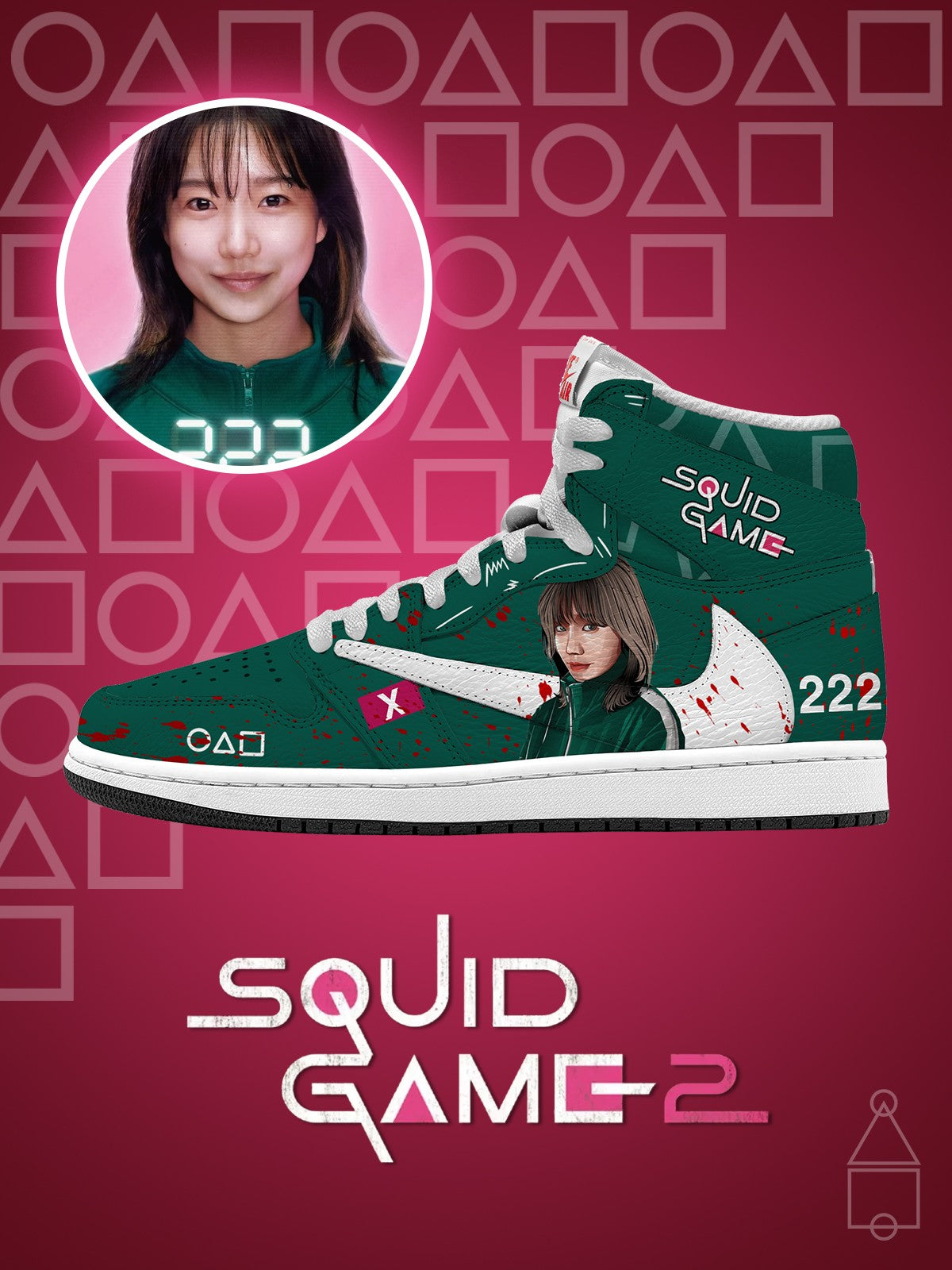 Player 222 V.1 Custom TS High Sneakers