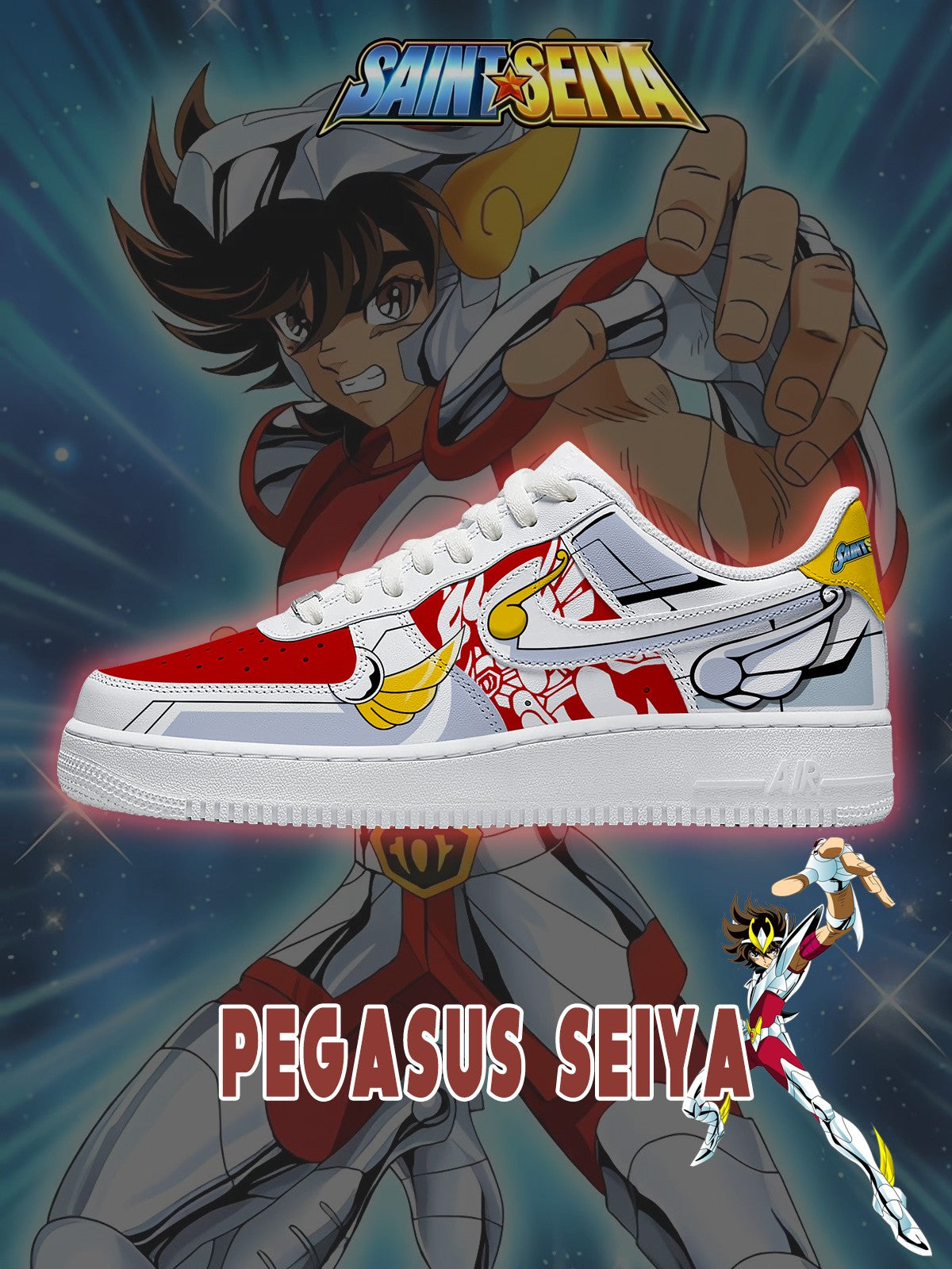 Pegasus Seiya V.2 커스텀 스니커즈