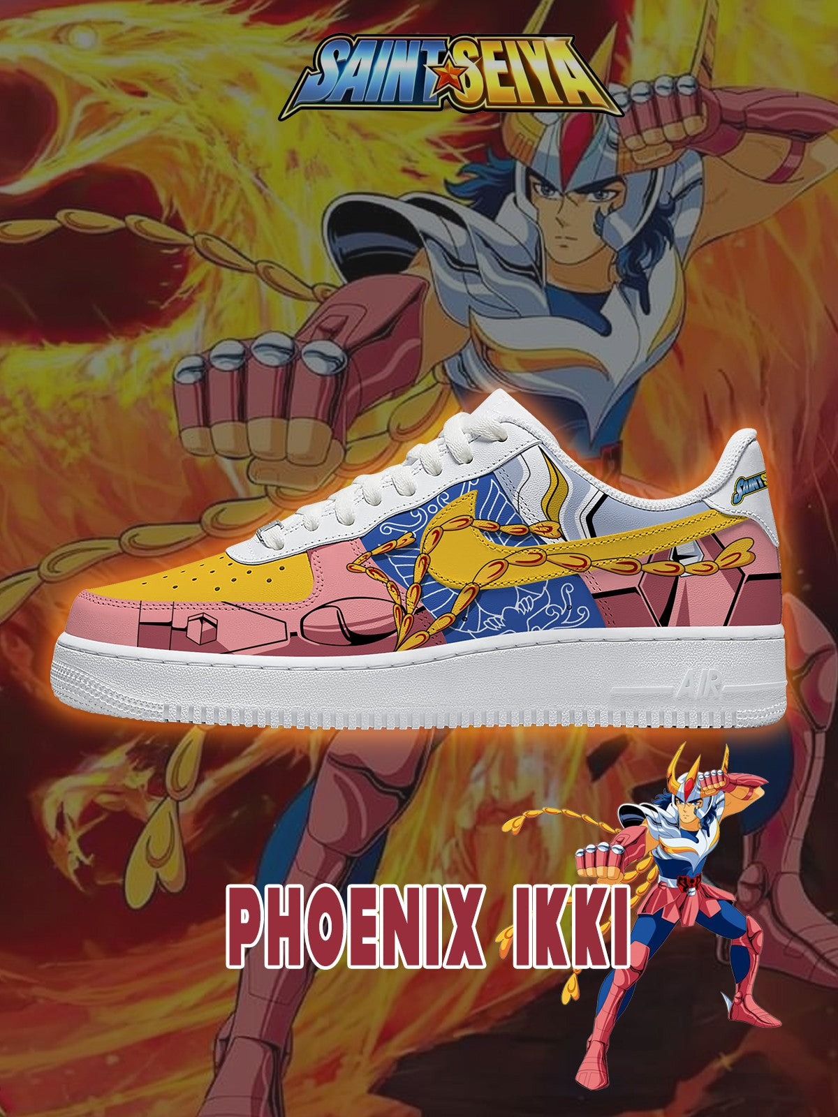 Phoenix Ikki V.2 커스텀 스니커즈