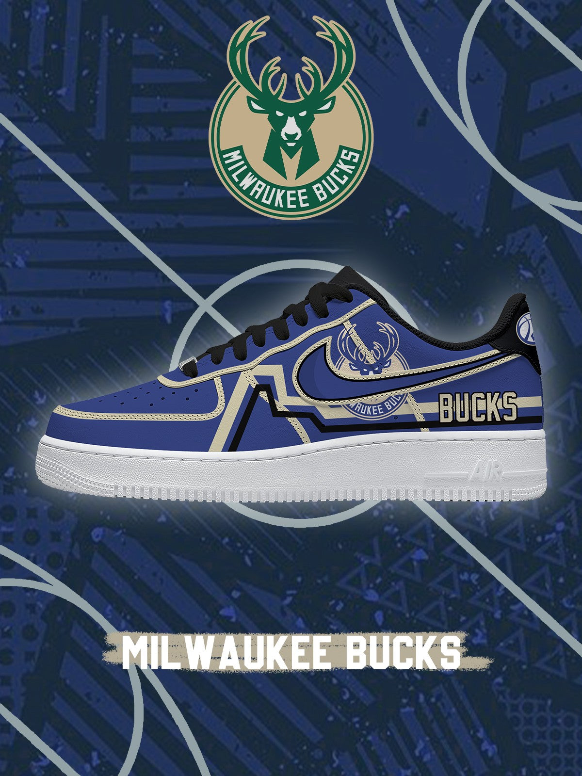 Zapatillas personalizadas Milwaukee Basketball V.2