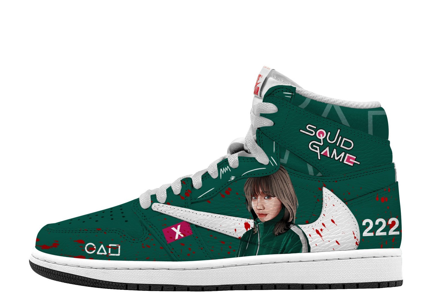 Player 222 V.1 Custom TS High Sneakers