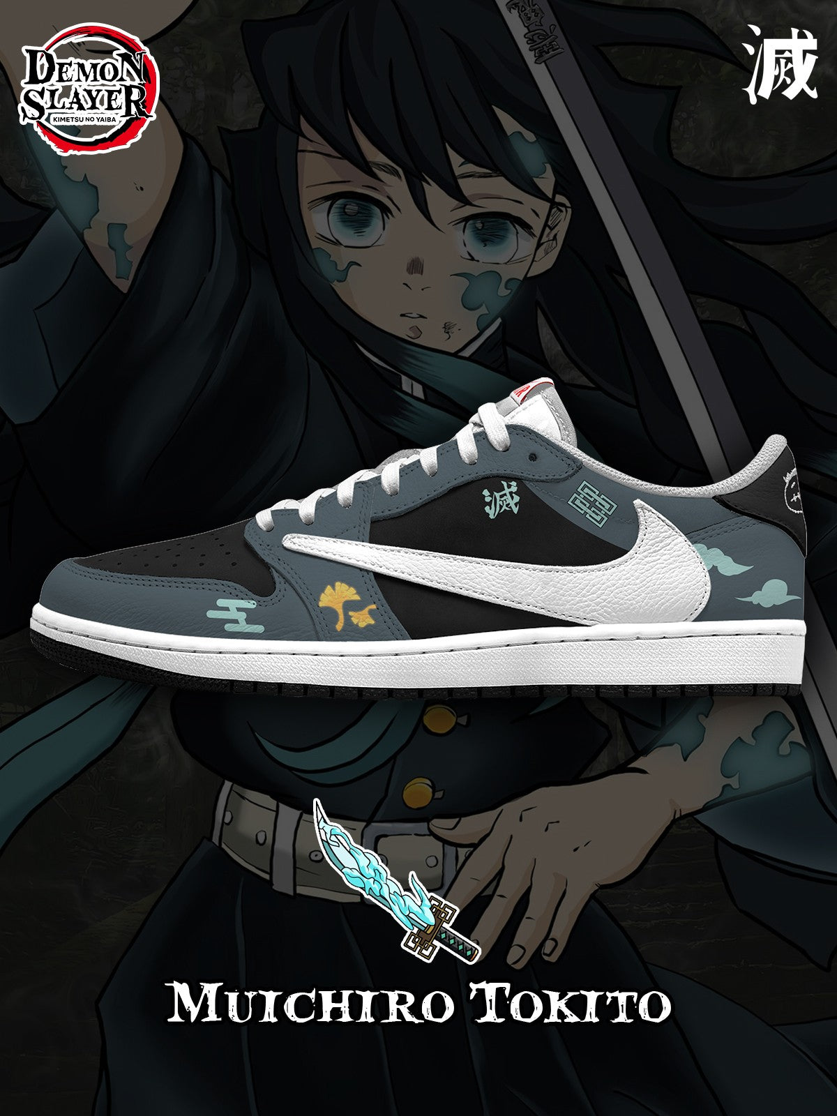 Baskets basses Muichiro Tokito V. 1 Custom TS