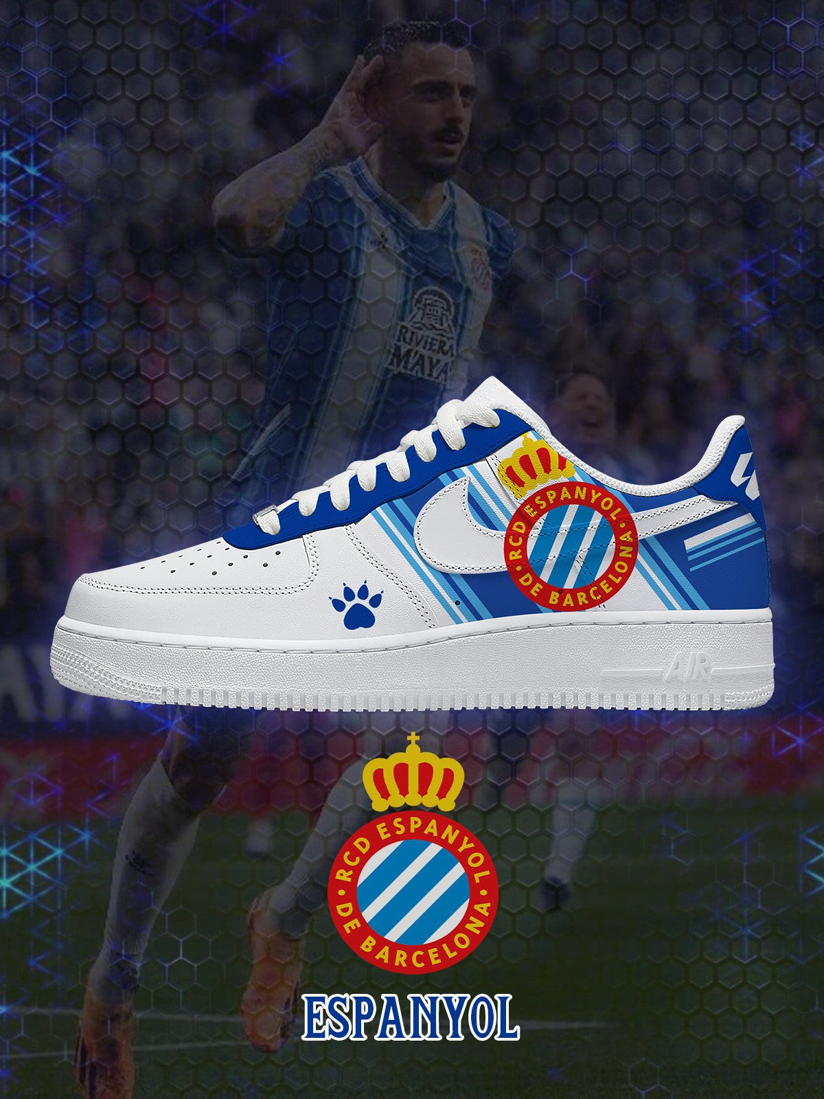 Espanyol V.1 Custom Sneakers