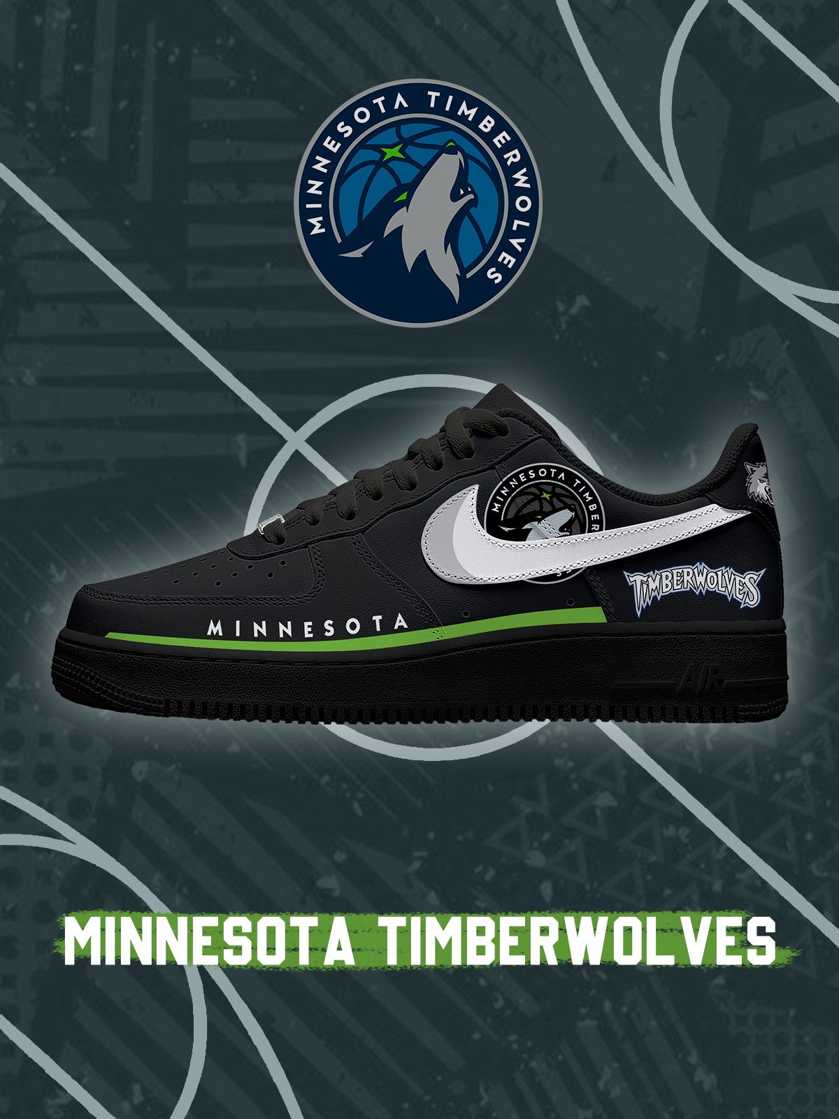 Minnesota Basketball V.4 Custom Sneakers