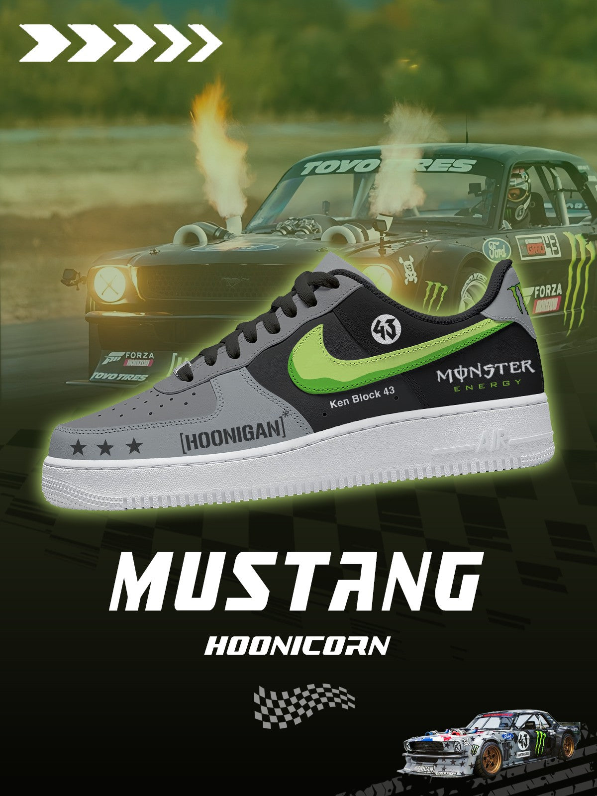 Ténis personalizados Ken Block Hoonicorn V.1