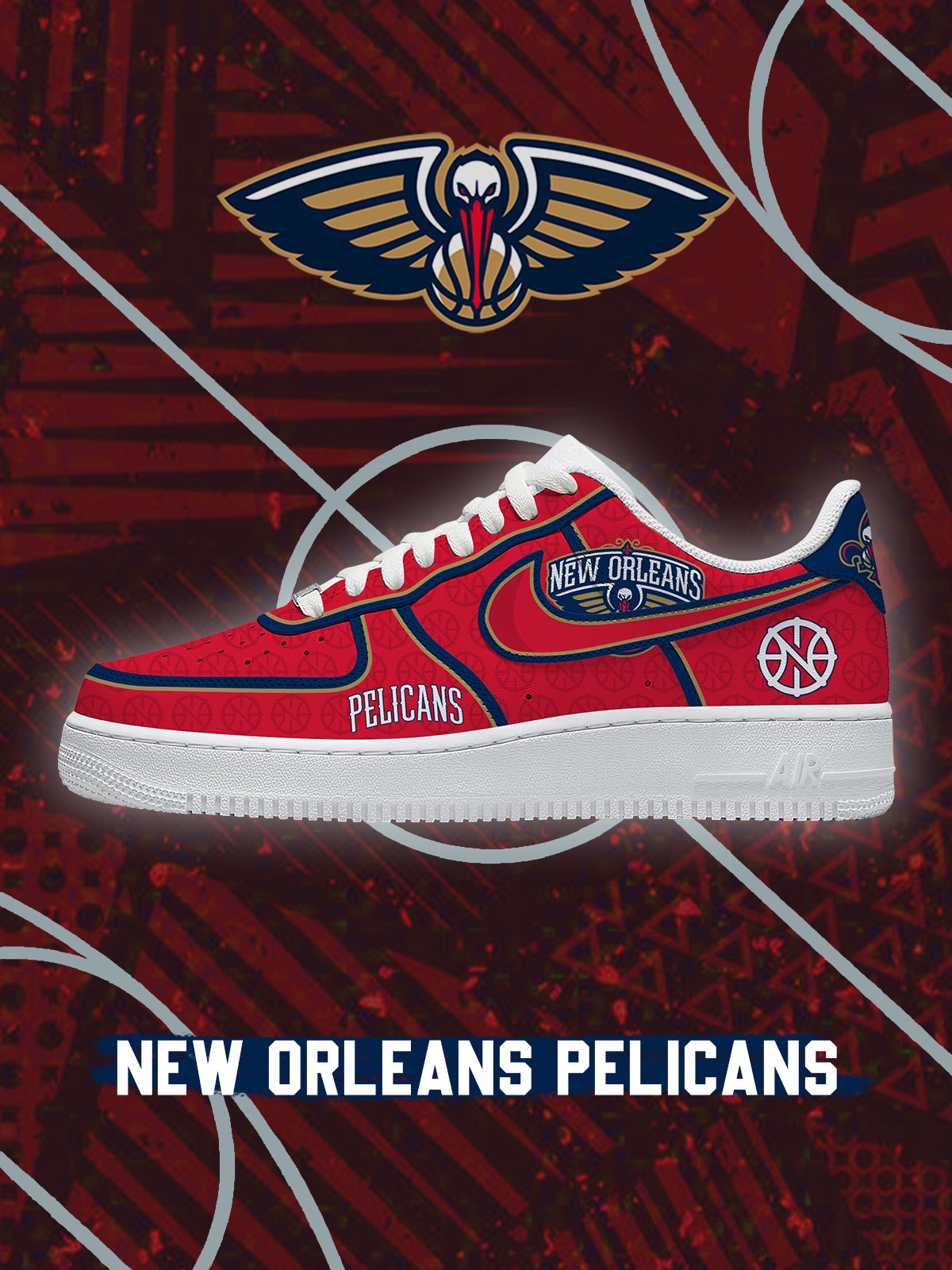Zapatillas personalizadas New Orleans Basketball V.4