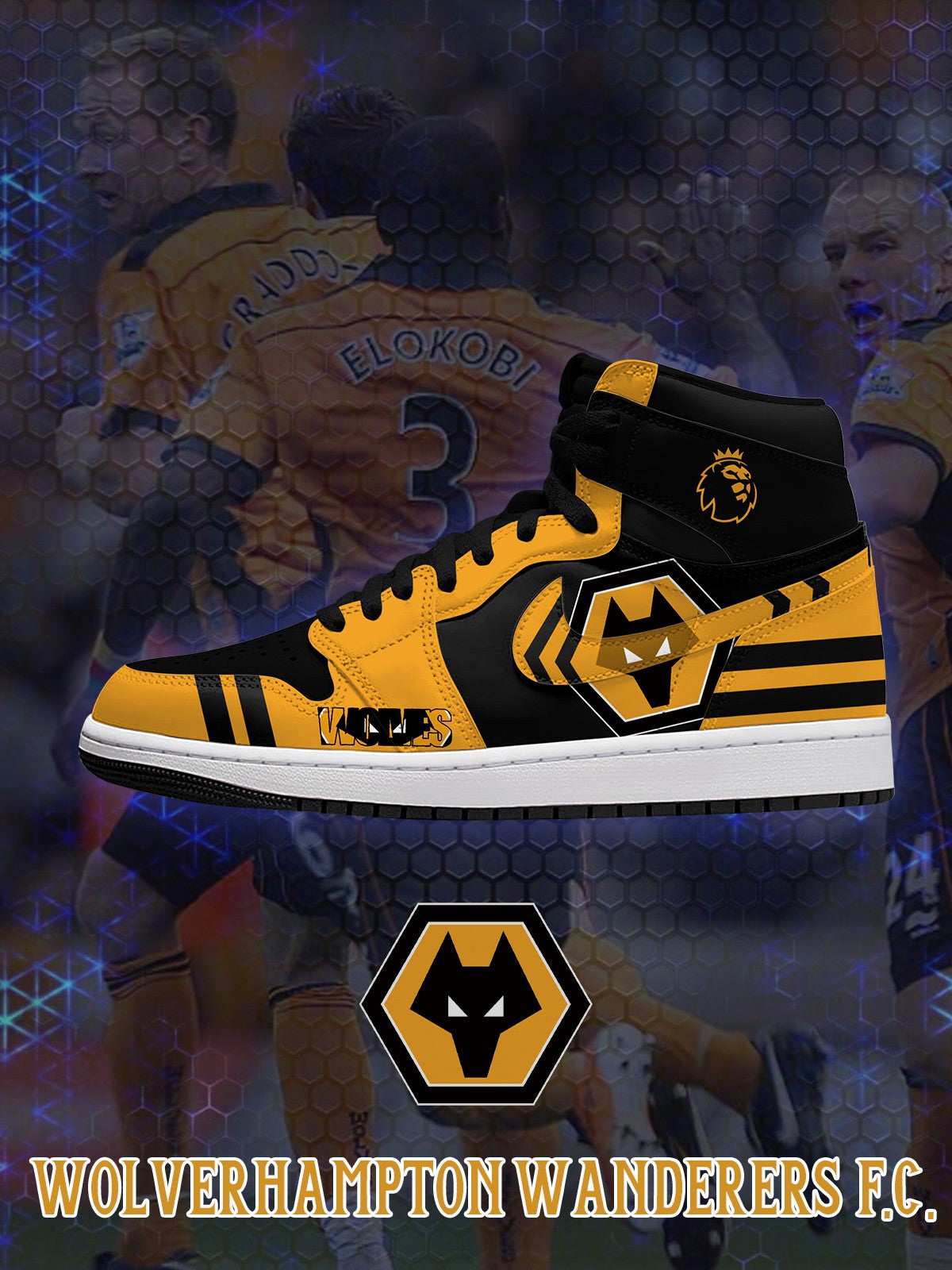 Wolves V.1 Custom High-Top Sneakers