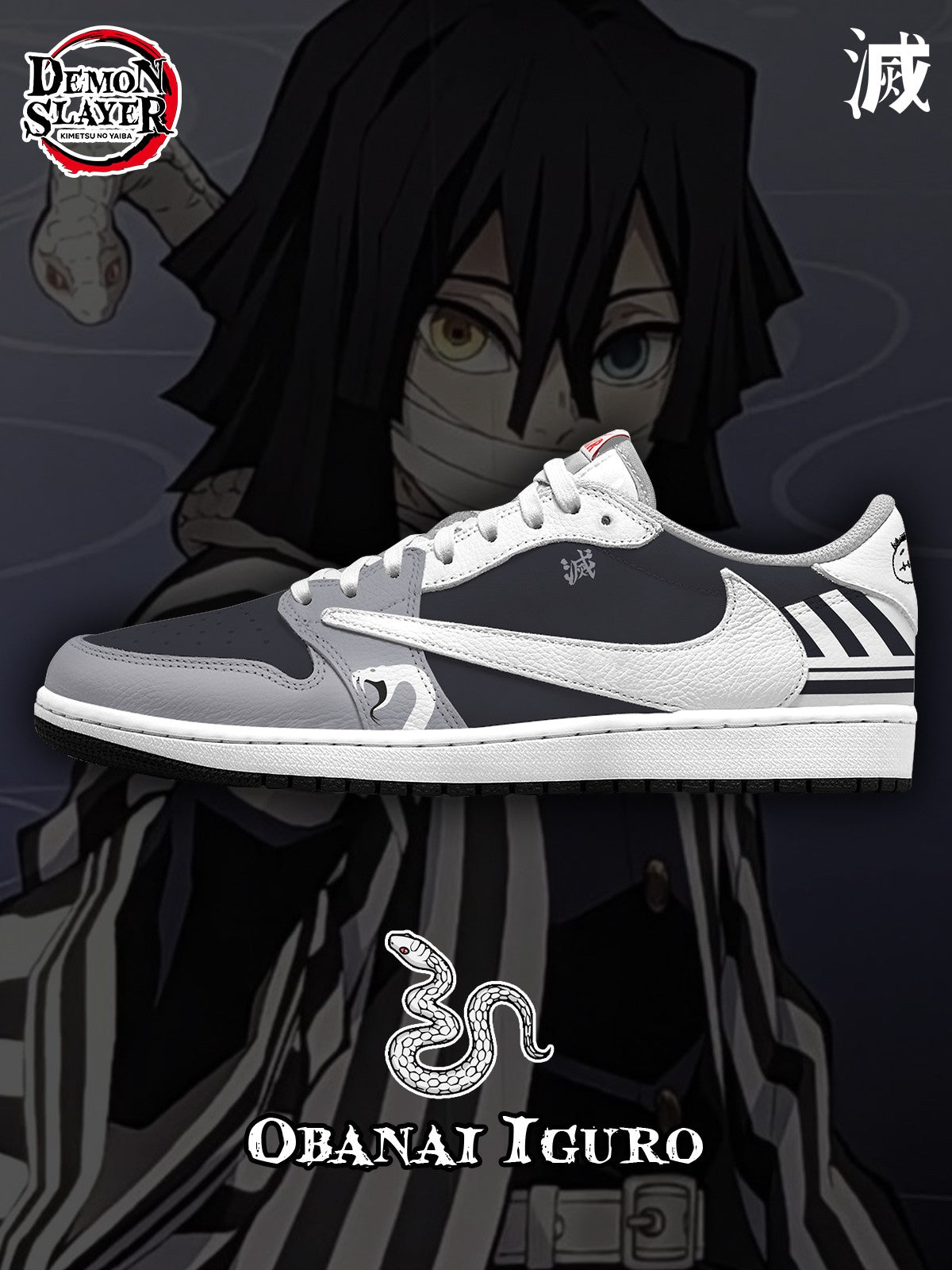 Baskets basses Obanai Iguro V. 1 Custom TS