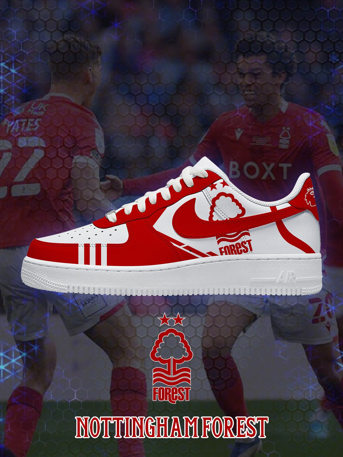 Zapatillas personalizadas Nottm Forest V.1
