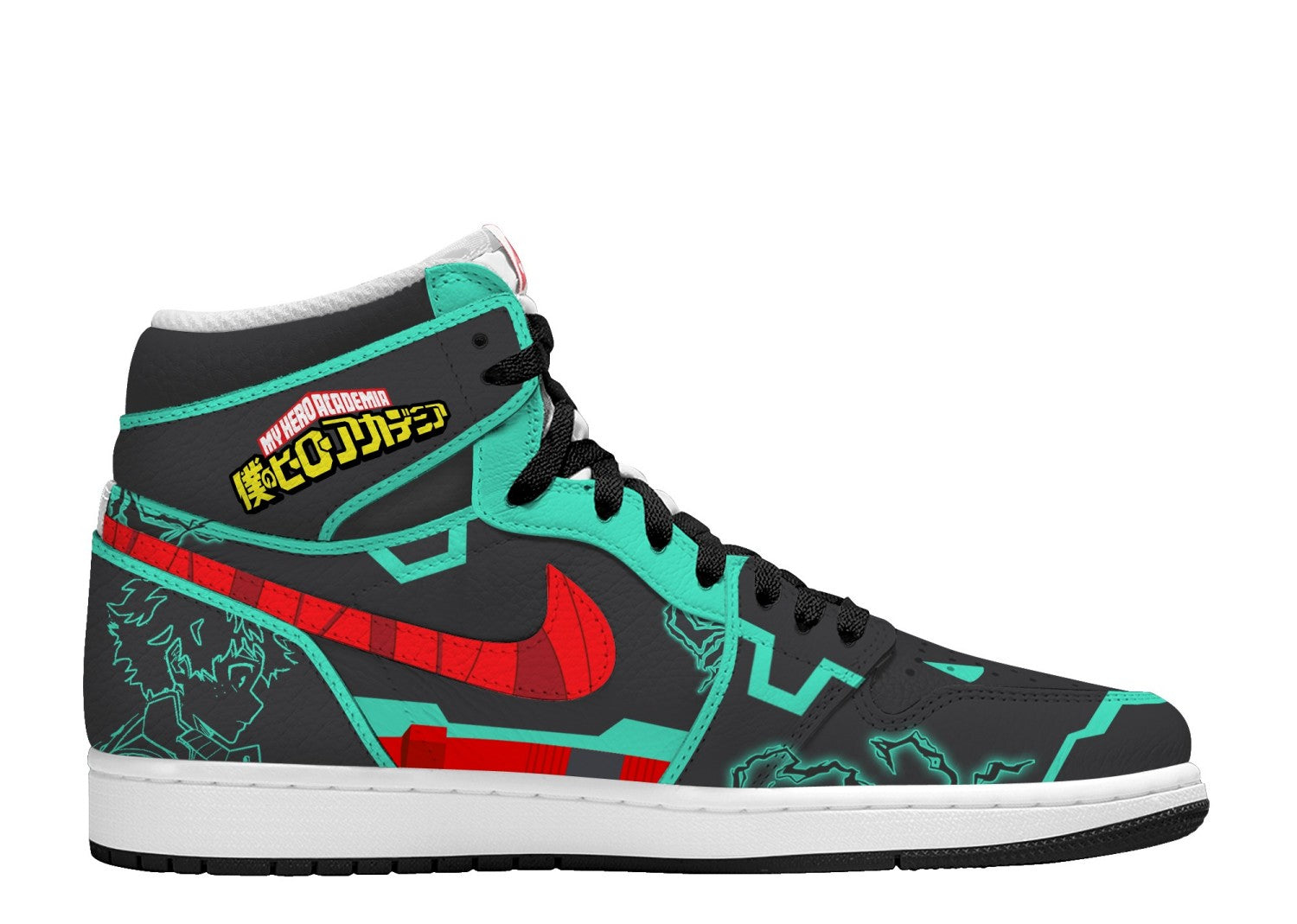 데쿠 V.1 커스텀 TS 하이 스니커즈