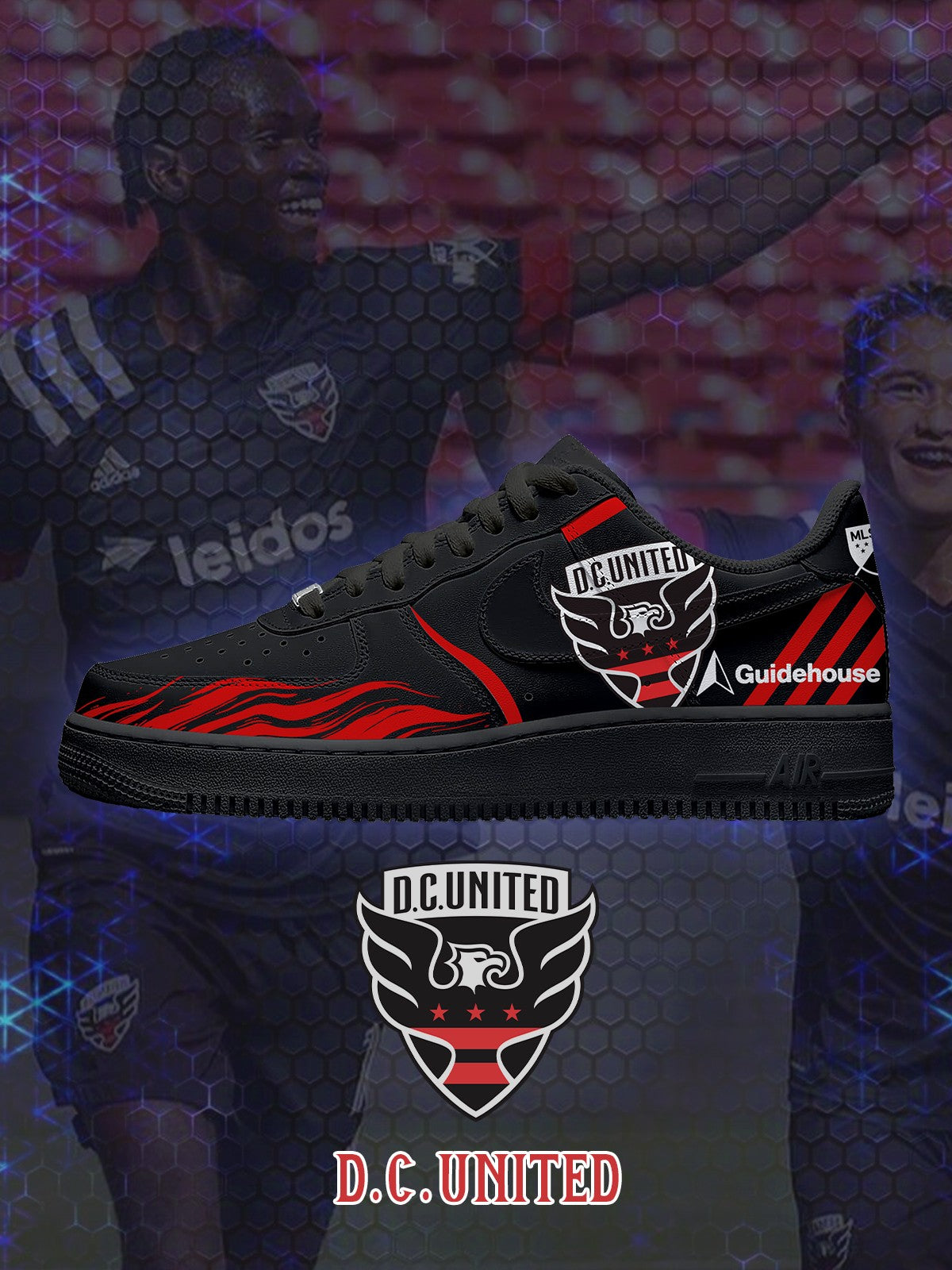 Baskets personnalisées Washington DCV1