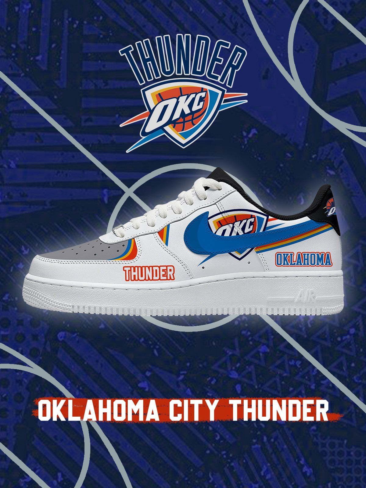 Zapatillas personalizadas Oklahoma City Basketball V.2