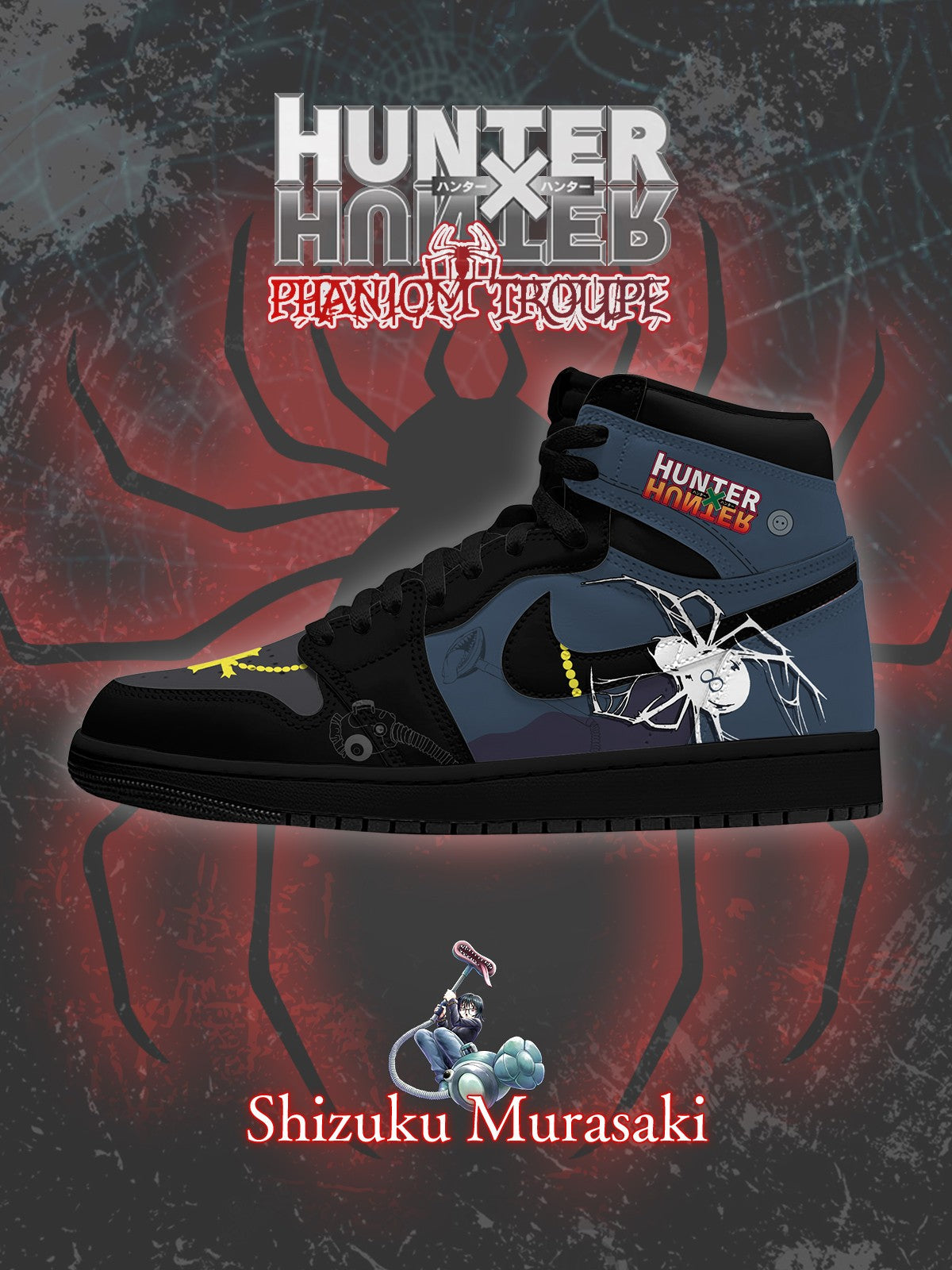 Shizuku Murasaki V.1 Ténis de cano alto personalizados