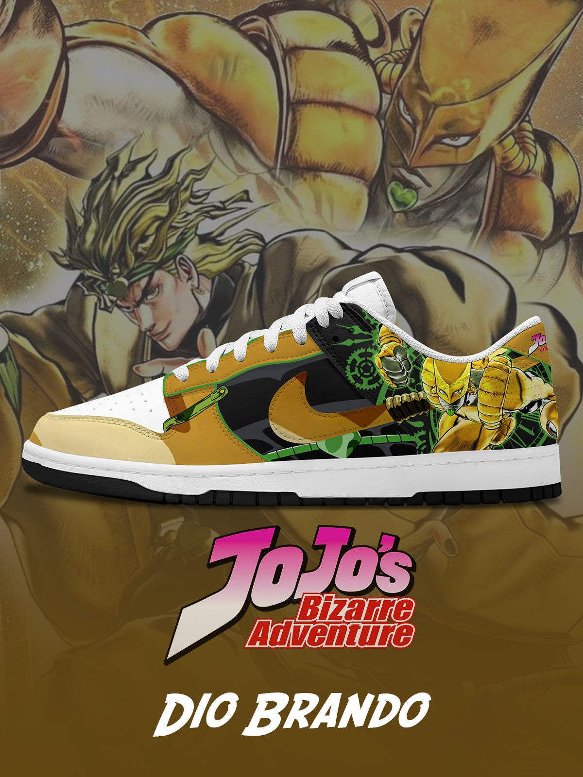 Zapatillas bajas personalizadas Dio Brando V.2