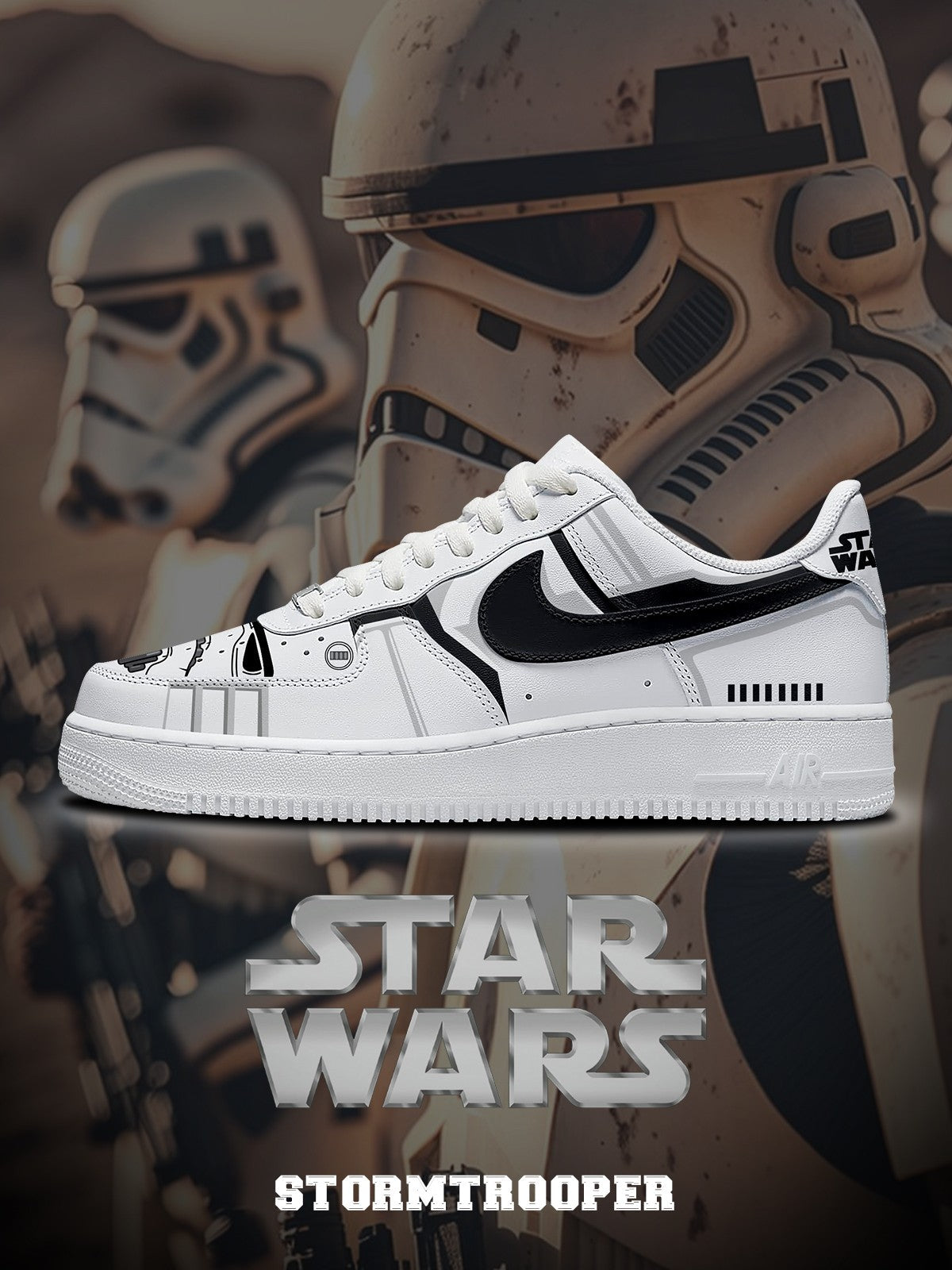 Baskets personnalisées Stormtrooper V. 1