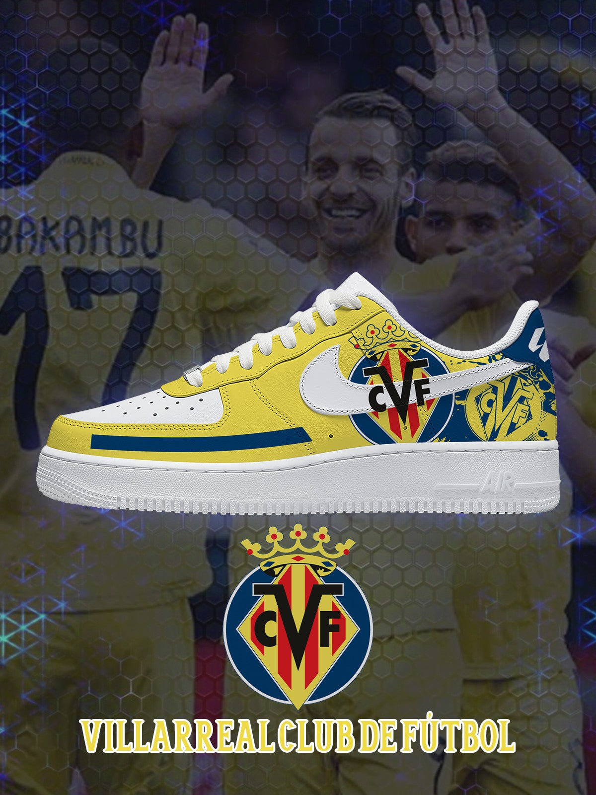 Villarreal V.1 Custom Sneakers