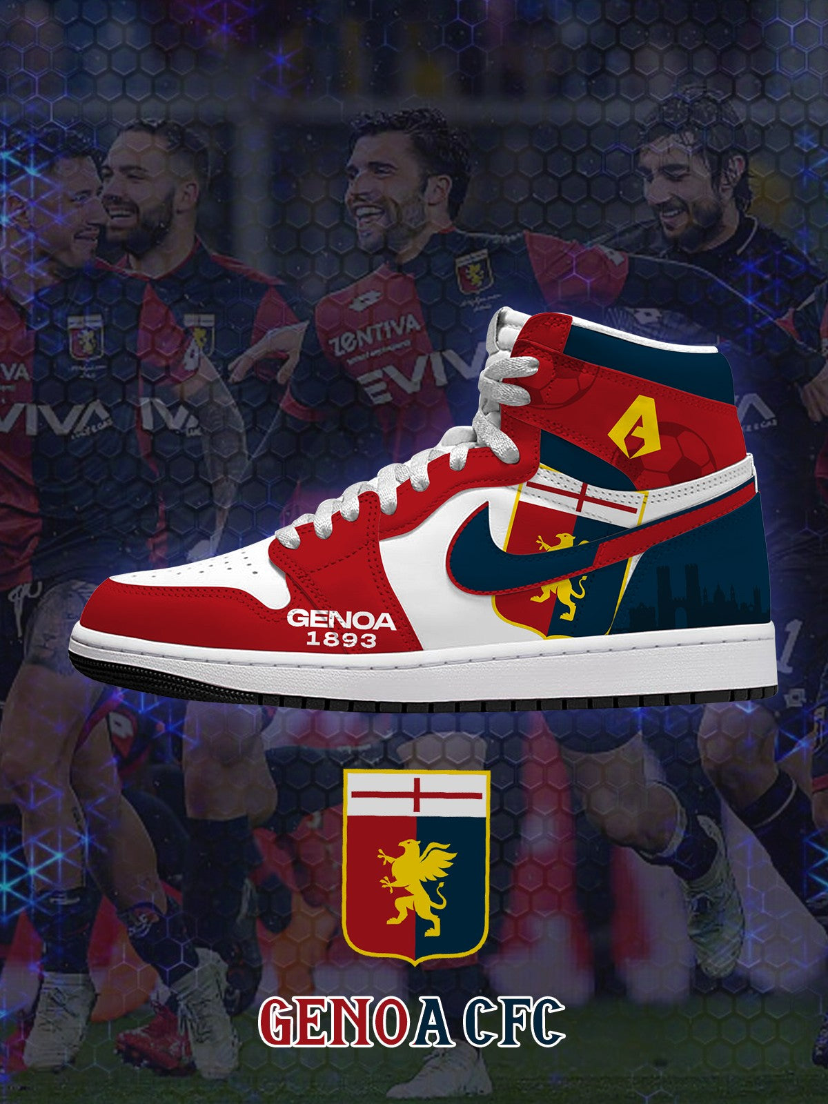 Genoa V.1 Custom High-Top Sneakers
