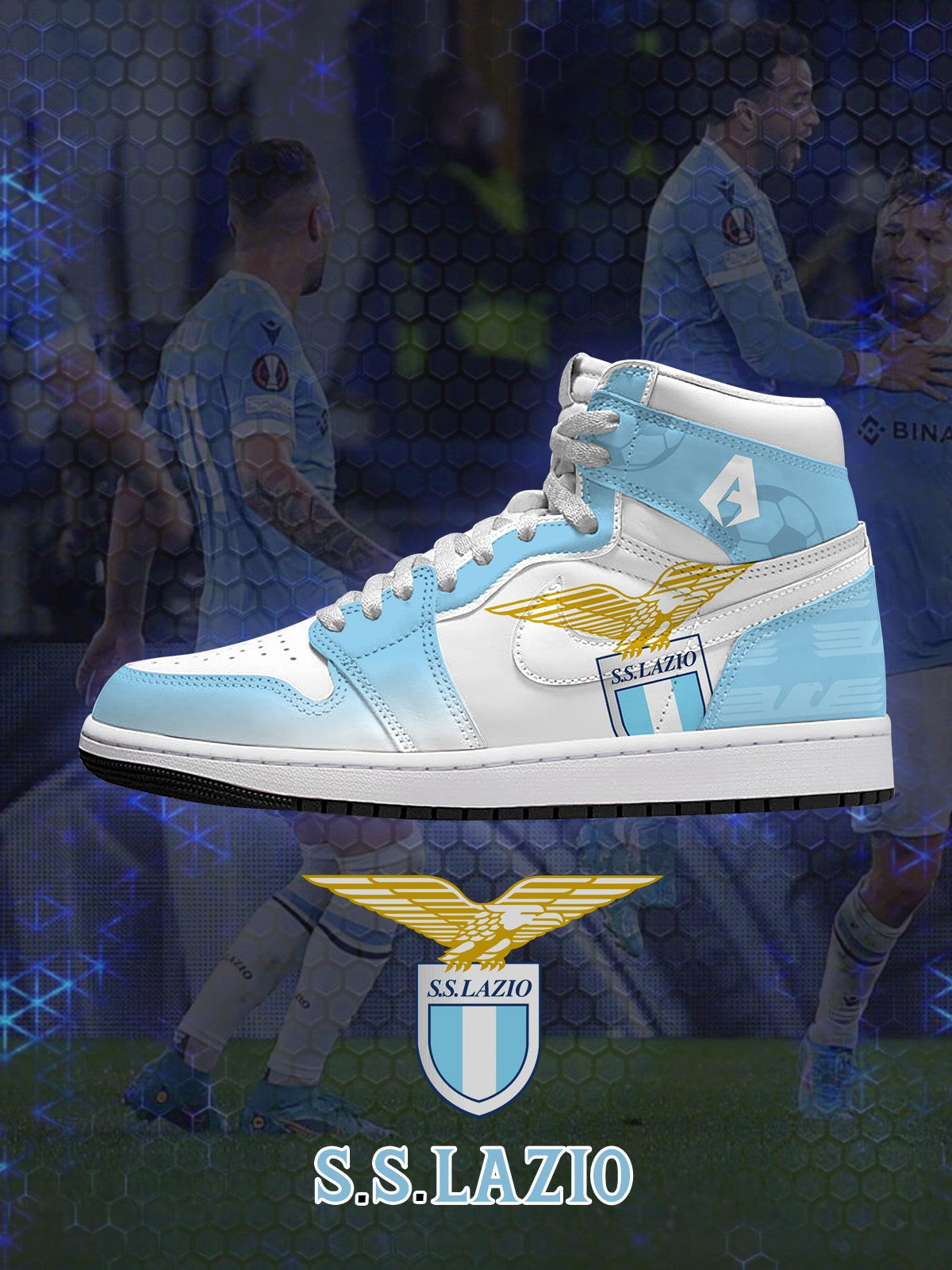 Lazio V.1 Custom High-Top Sneakers