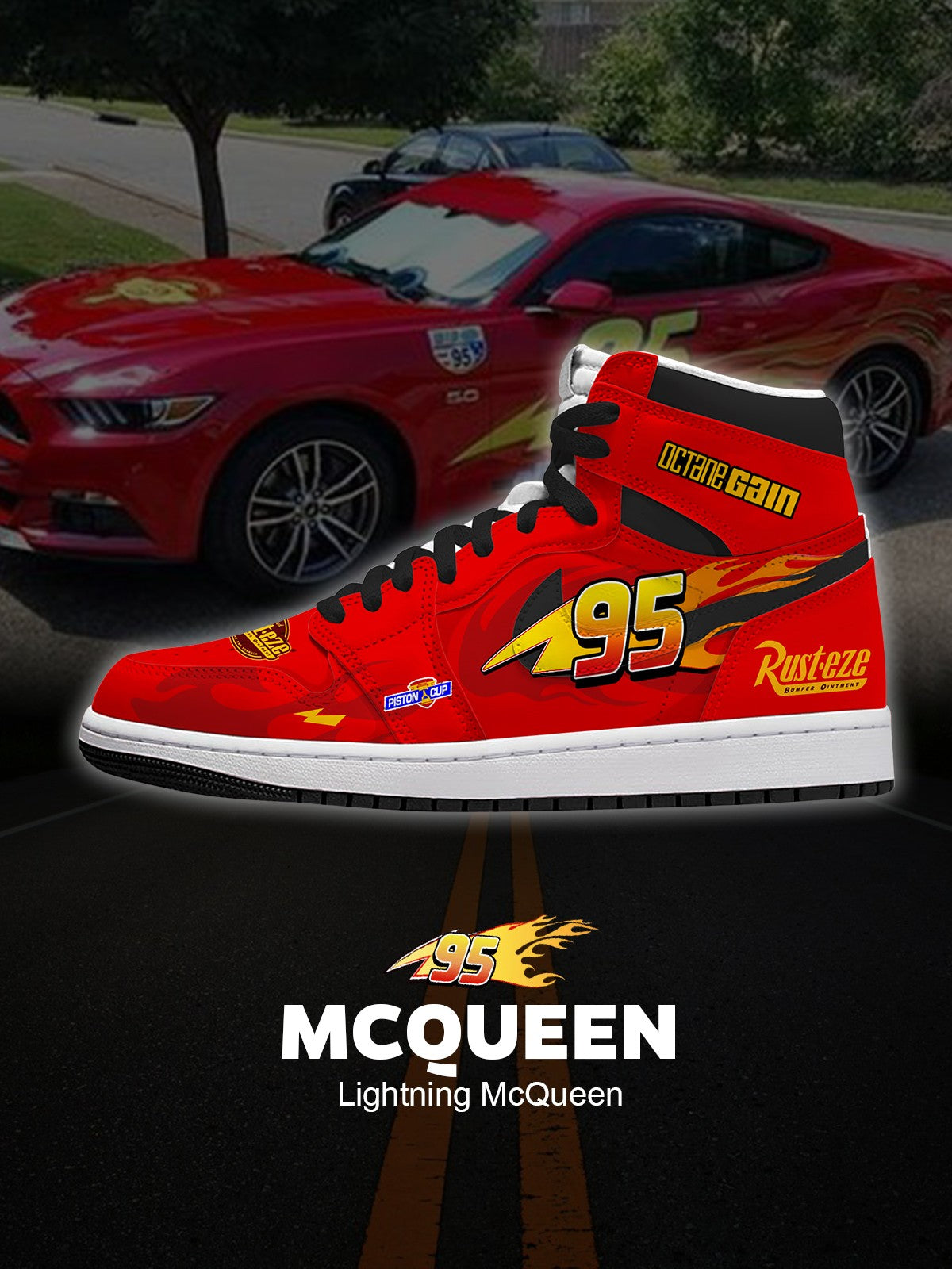 Baskets montantes personnalisées Lightning McQ V. 1