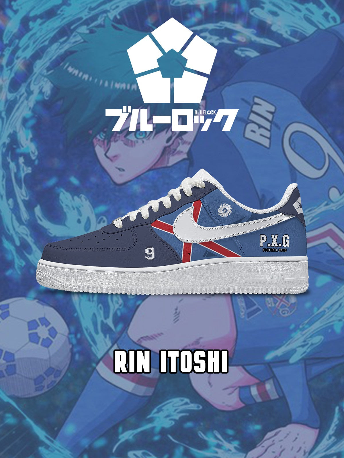 Rin Itoshi V.2 Custom Sneakers