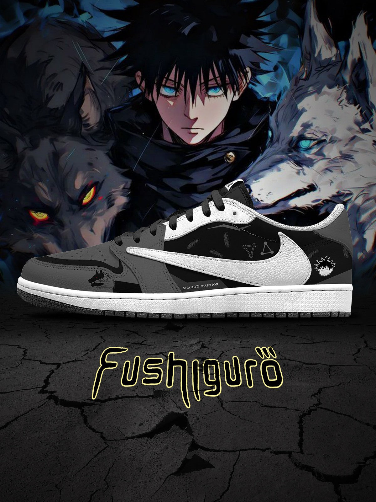 Megumi Fushiguro V.1 Custom TS Low Sneakers