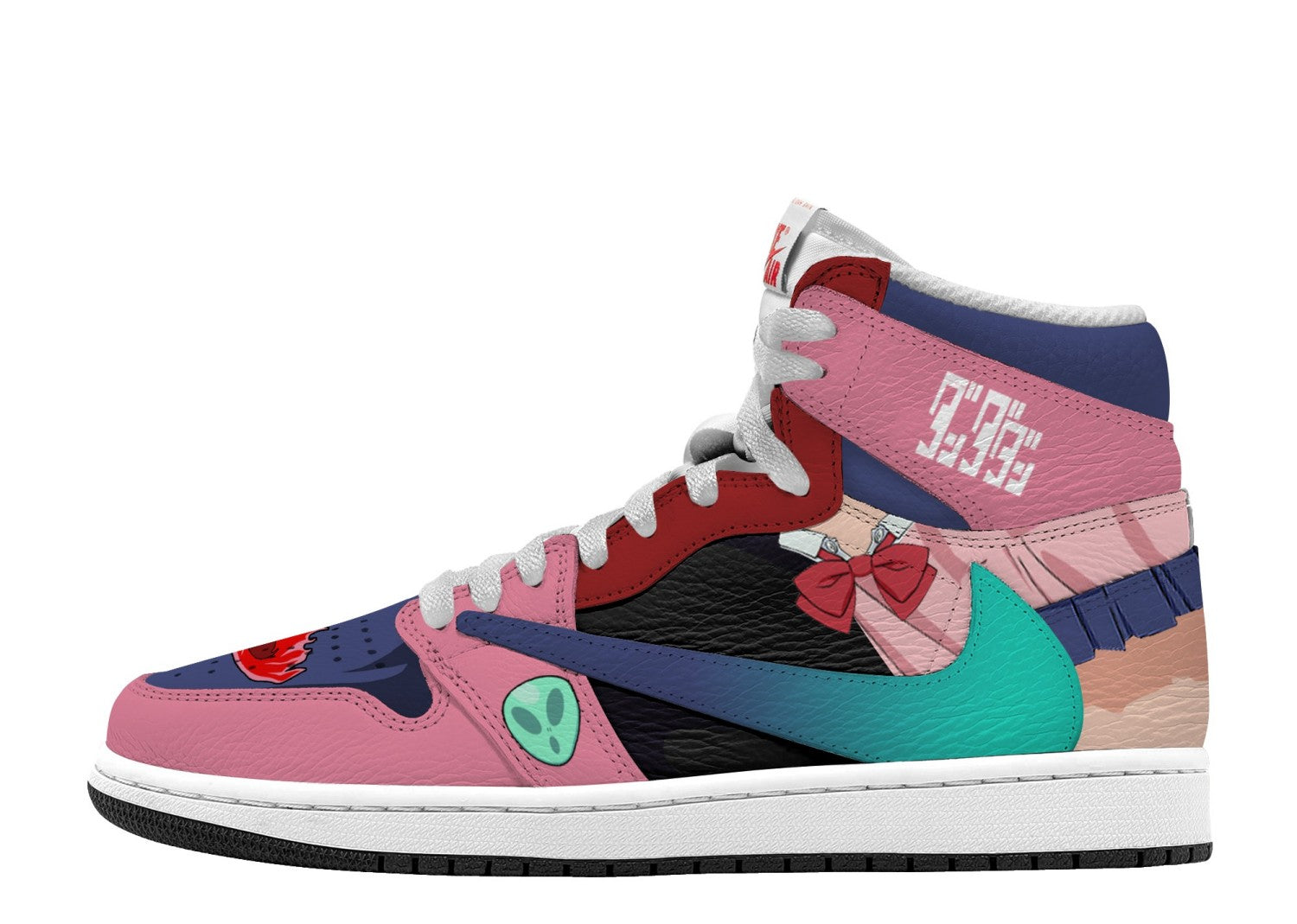 Baskets montantes personnalisées Momo Ayase V. 1 TS