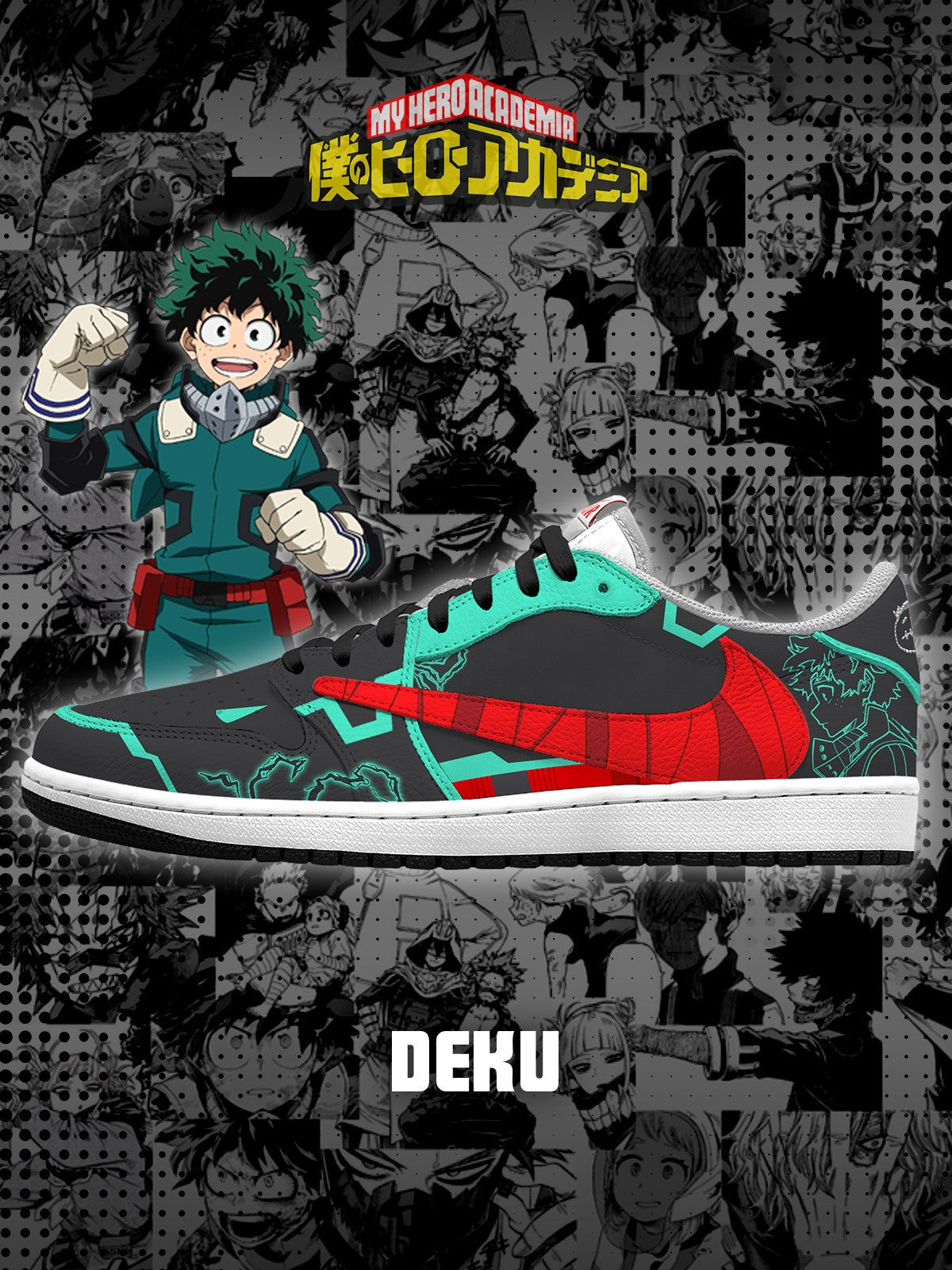 Deku V.1 訂製 TS 低筒運動鞋