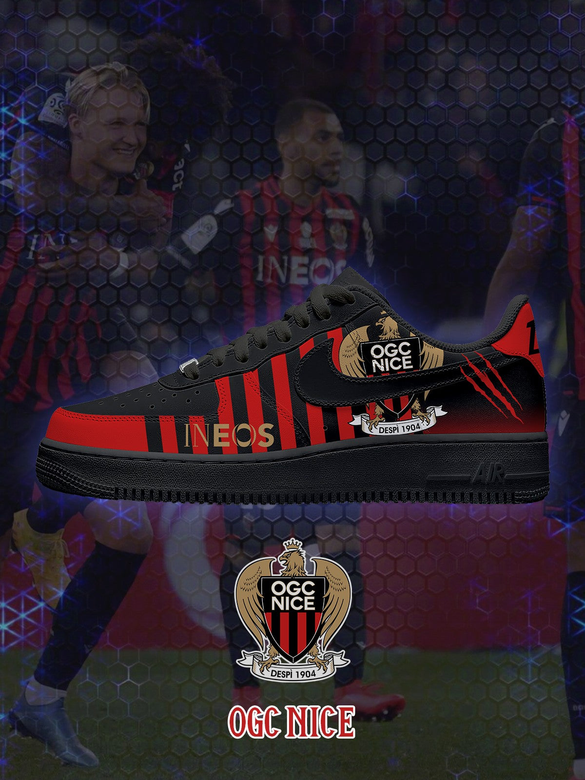 Baskets personnalisées Nice V. 1