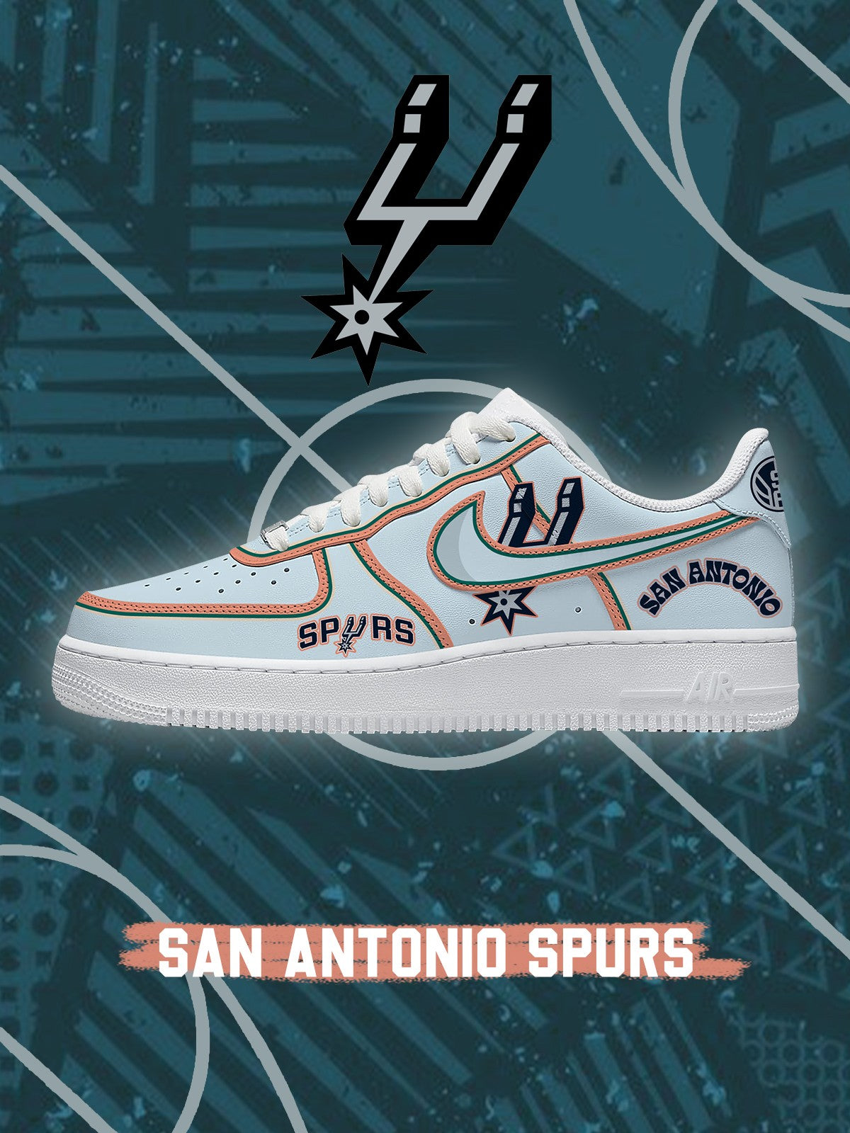 San Antonio Basketball V.2 Custom Sneakers