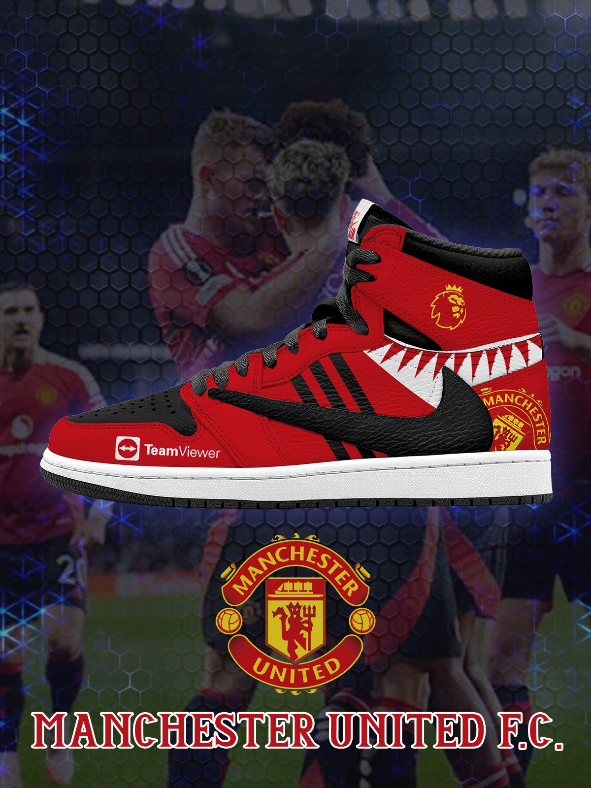 MUFC V.1 Custom TS High Sneakers