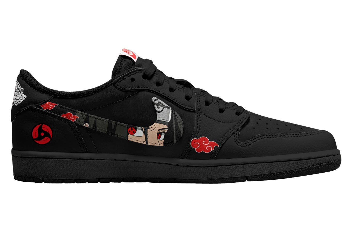 Akatsuki Itachi Uchiha V.2 Custom TS Low Sneakers