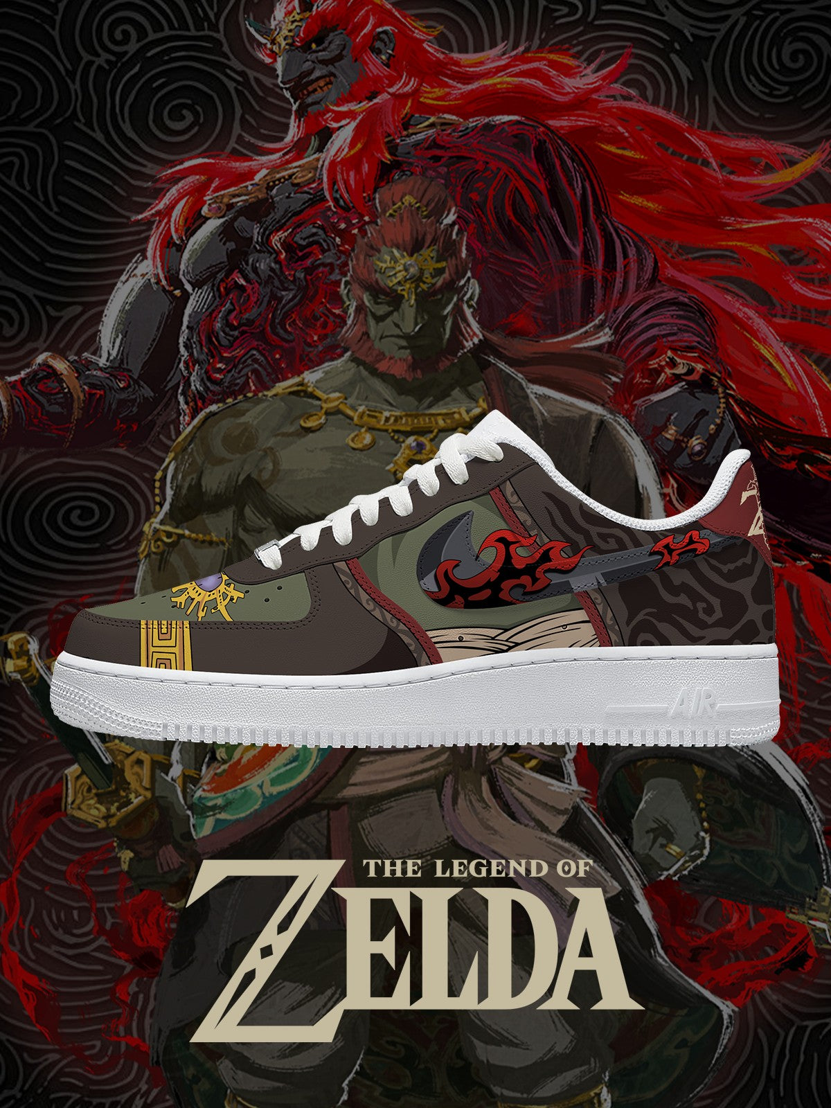 Ganondorf V.1 Custom Sneakers