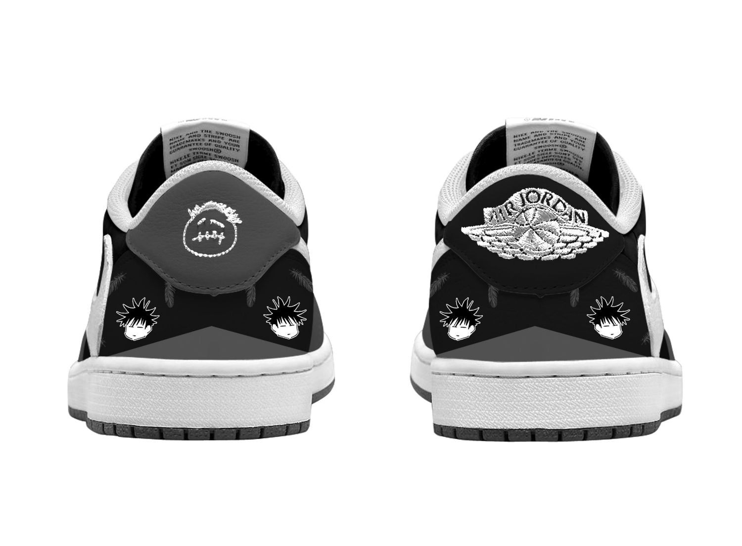 Megumi Fushiguro V.1 Custom TS Low Sneakers