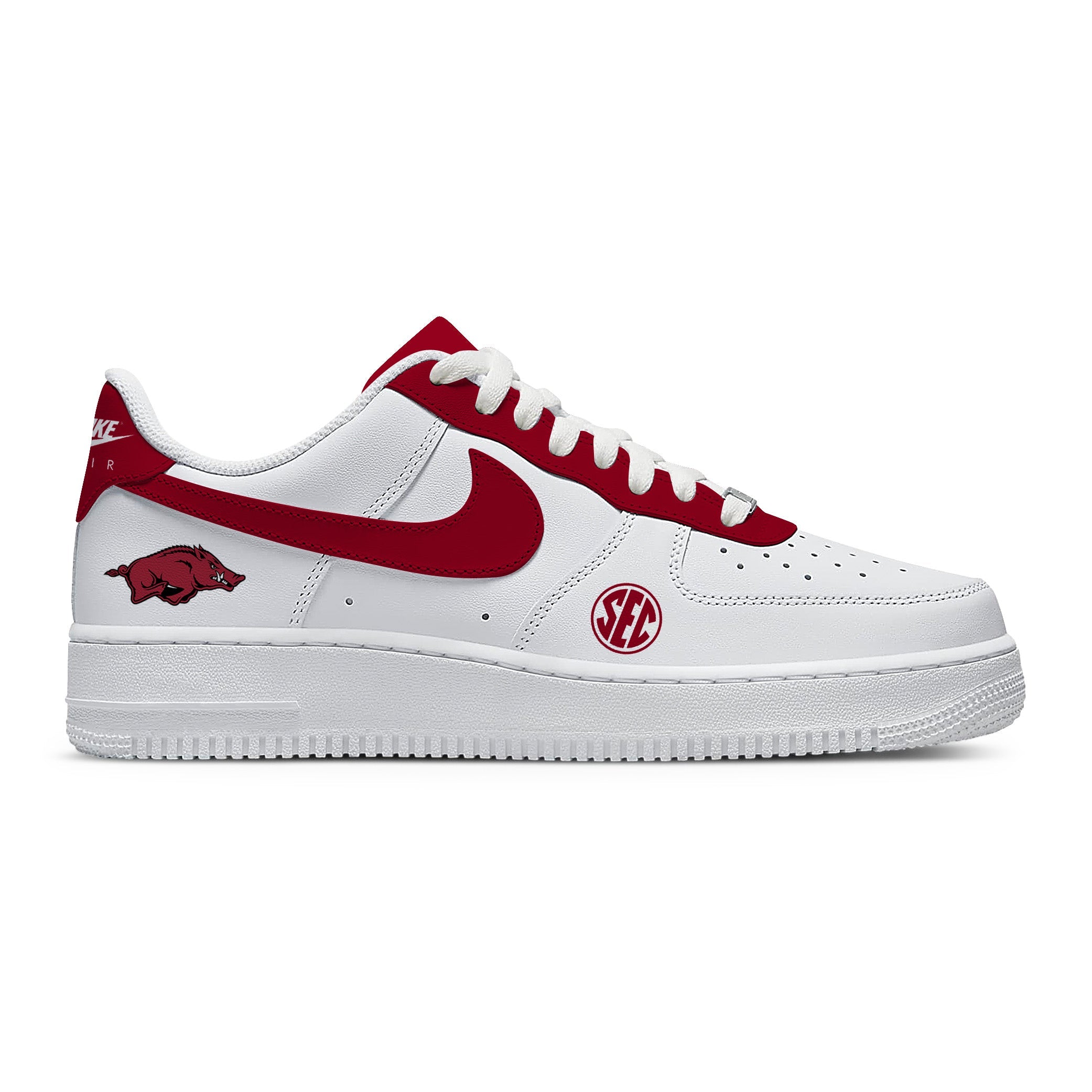 Arkansas College Custom Sneakers