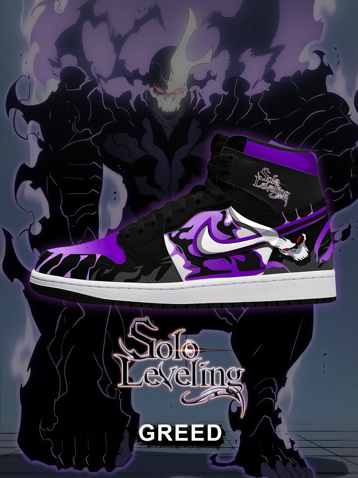 Zapatillas altas personalizadas Greed V.1