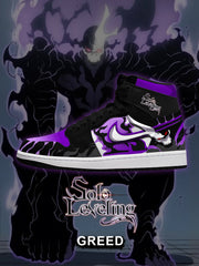 Zapatillas altas personalizadas Greed V.1