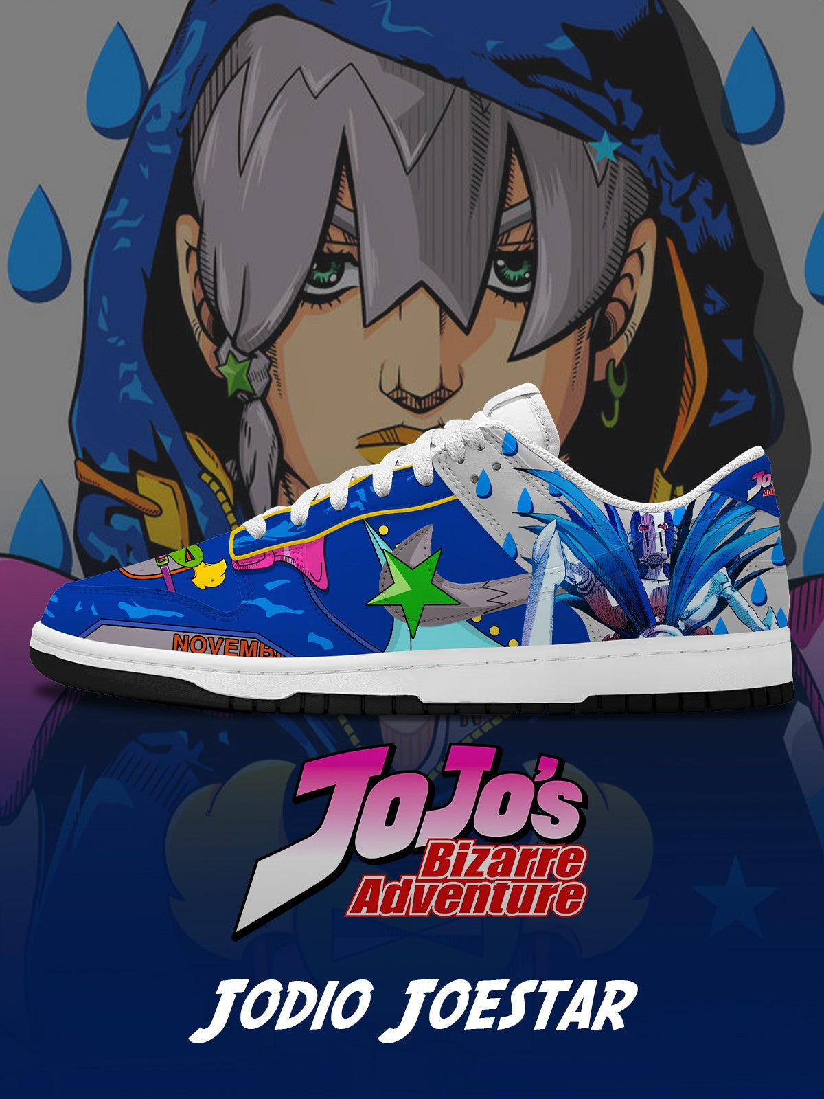 Baskets Jodio Joestar V. 1 Custom Court-Bas