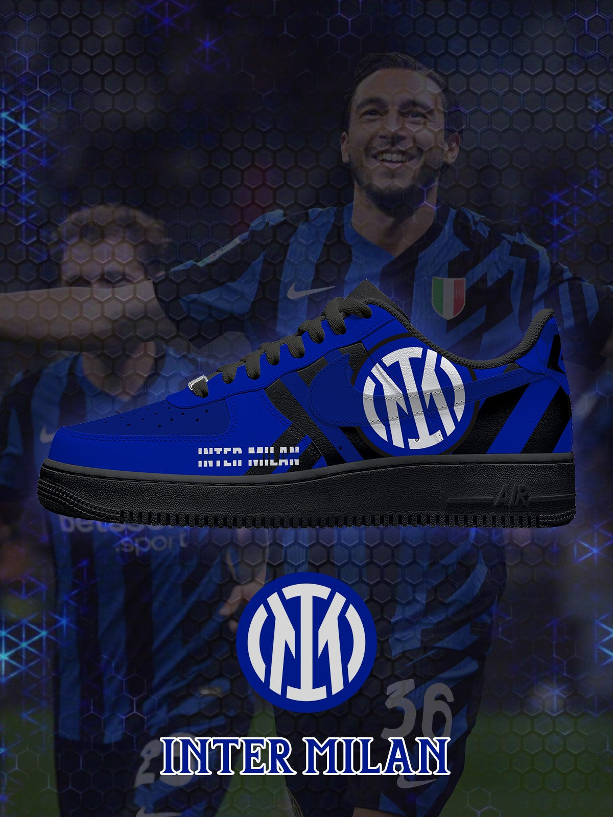 Inter V.1 Custom Sneakers