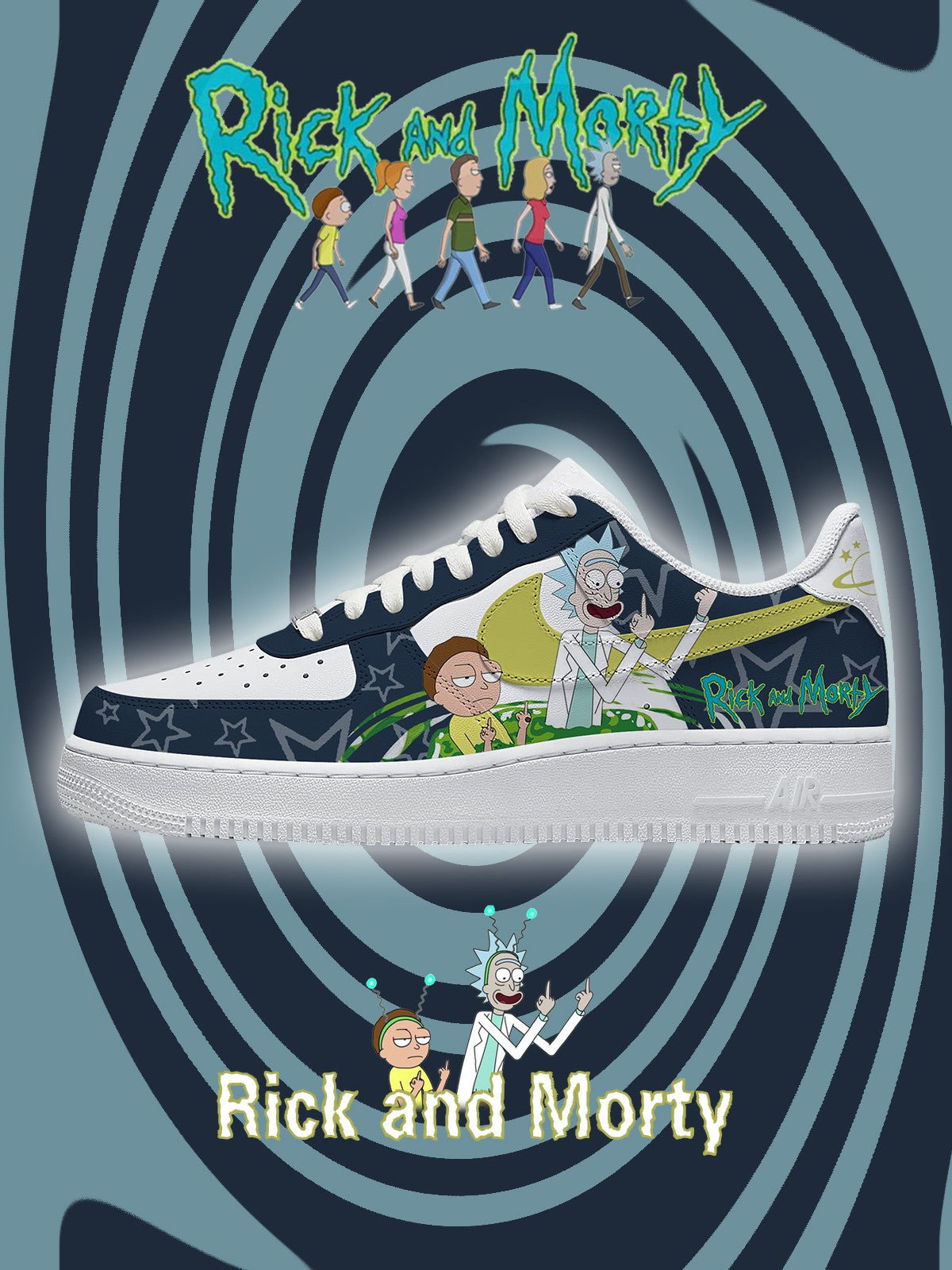 R y M V.2 Zapatillas personalizadas