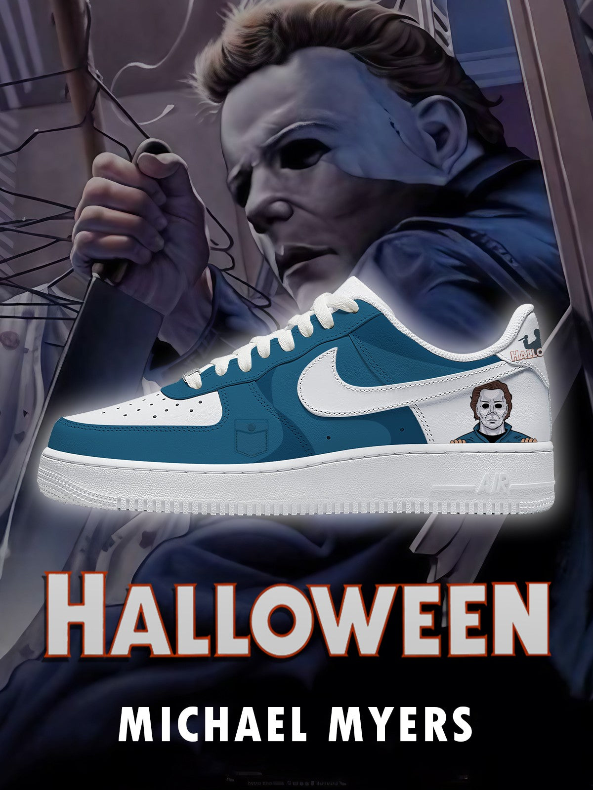 Ténis personalizados Michael Myers V.1