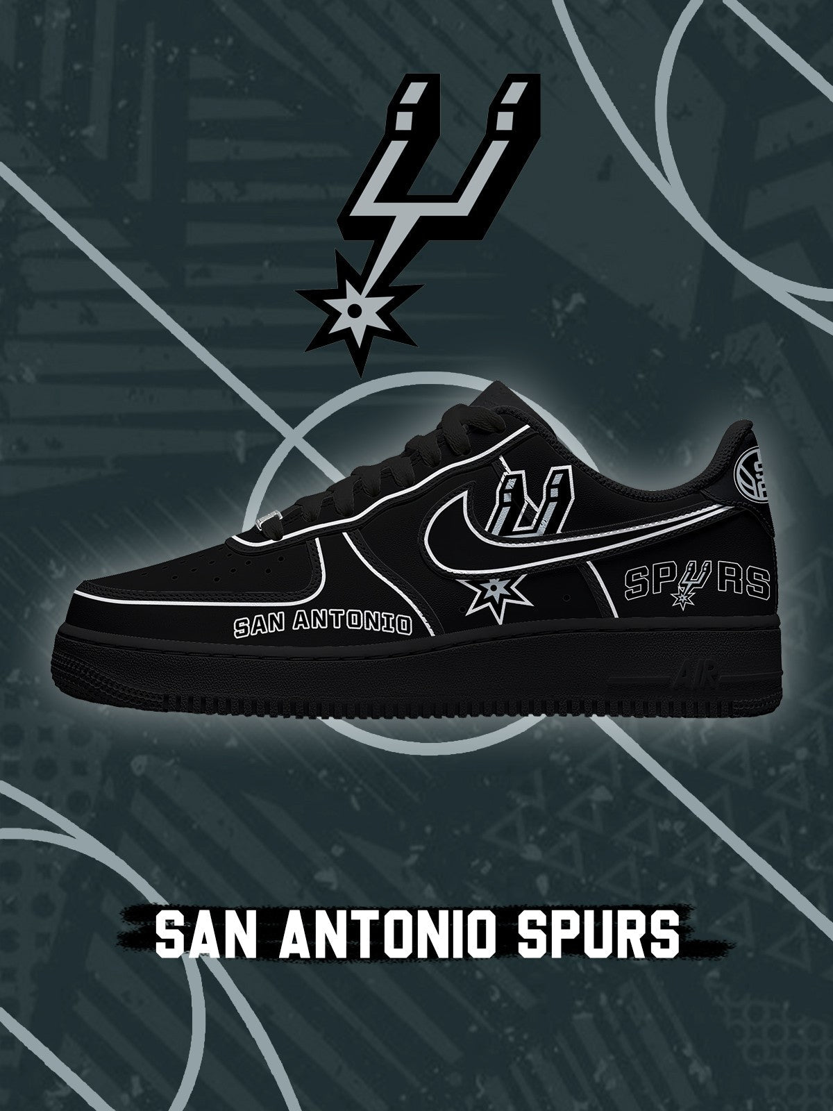 Zapatillas personalizadas San Antonio Basketball V.4