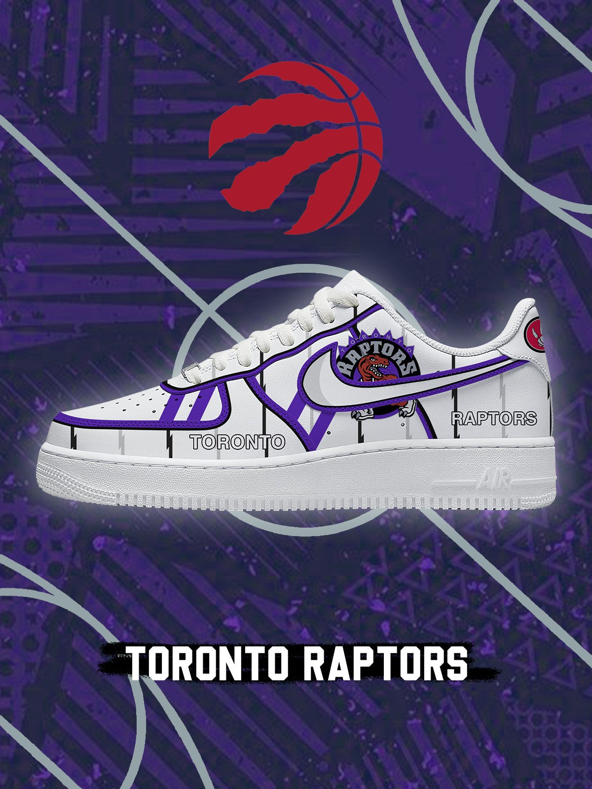 Toronto Basketball V.4 Custom Sneakers