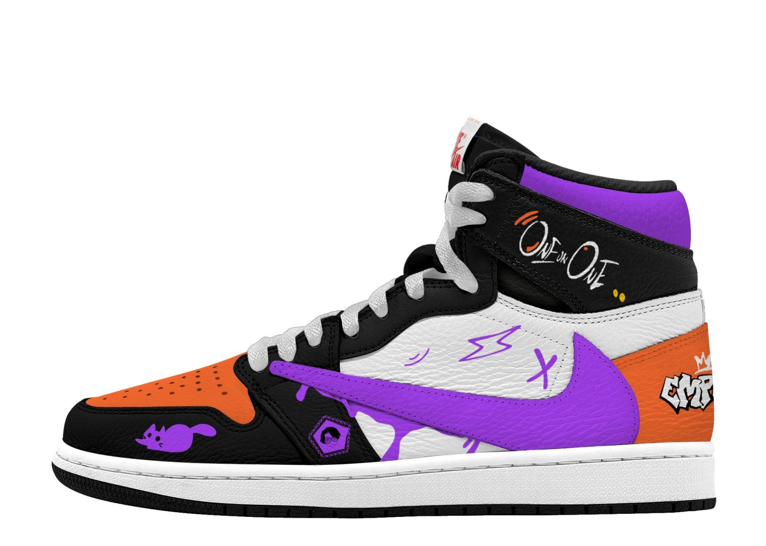 Yukimiya Kenyu V. 1 Baskets montantes TS personnalisées