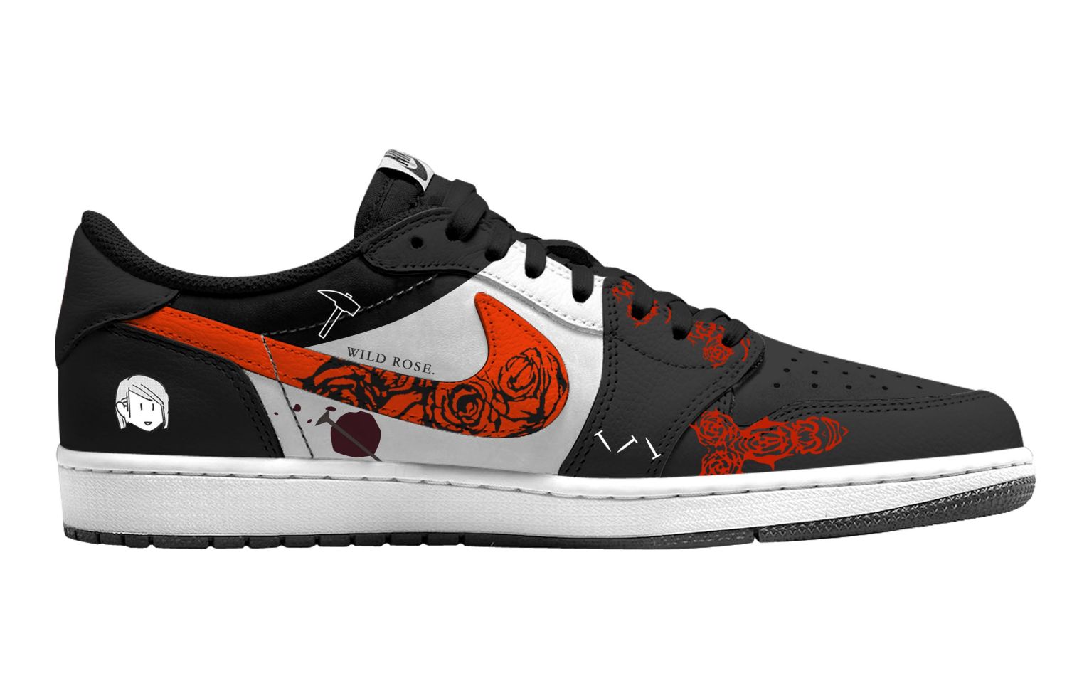 Nobara Kugisaki V.1 Custom TS Low Sneakers