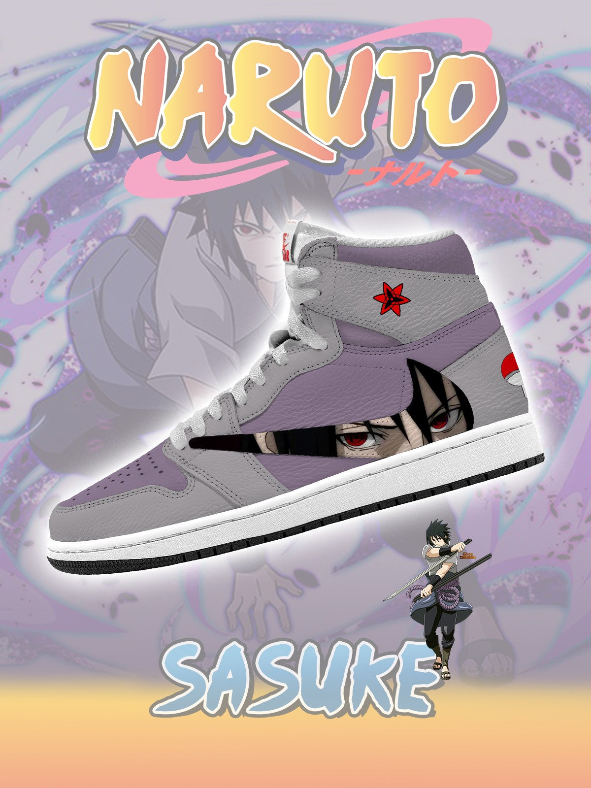 Baskets montantes Sasuke V. 1 Custom TS